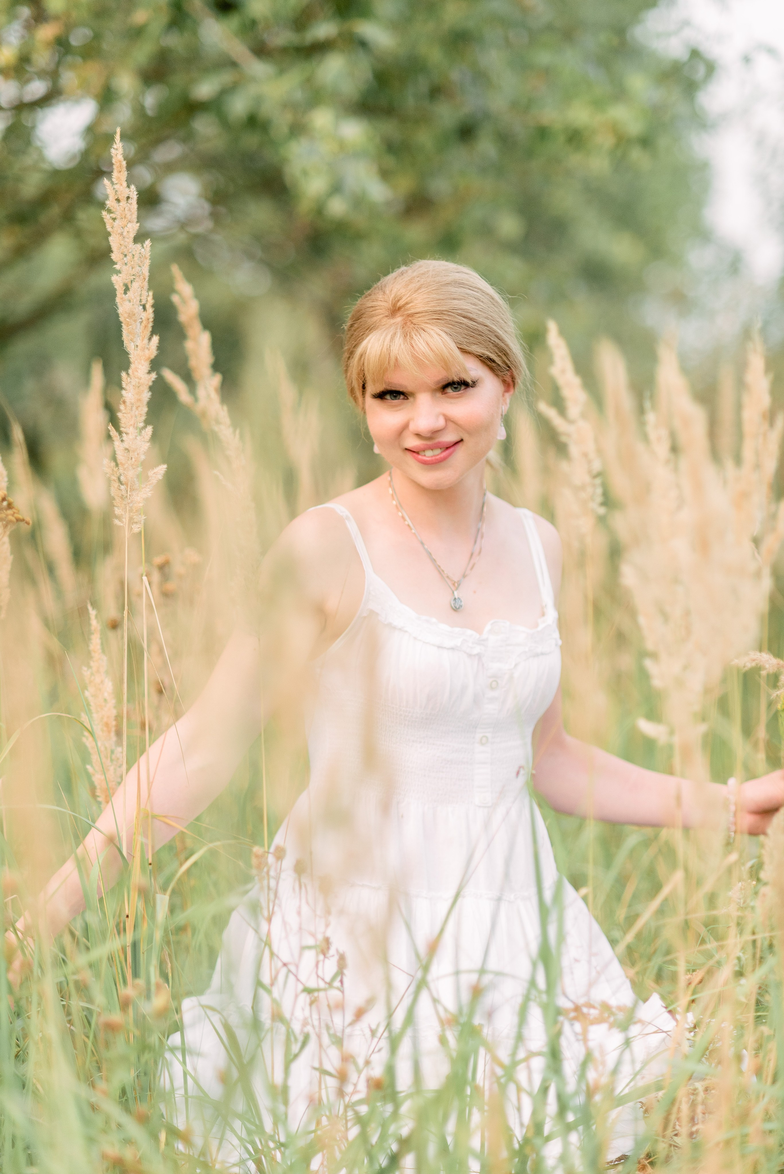 В поле. Фотограф Юлия Попова