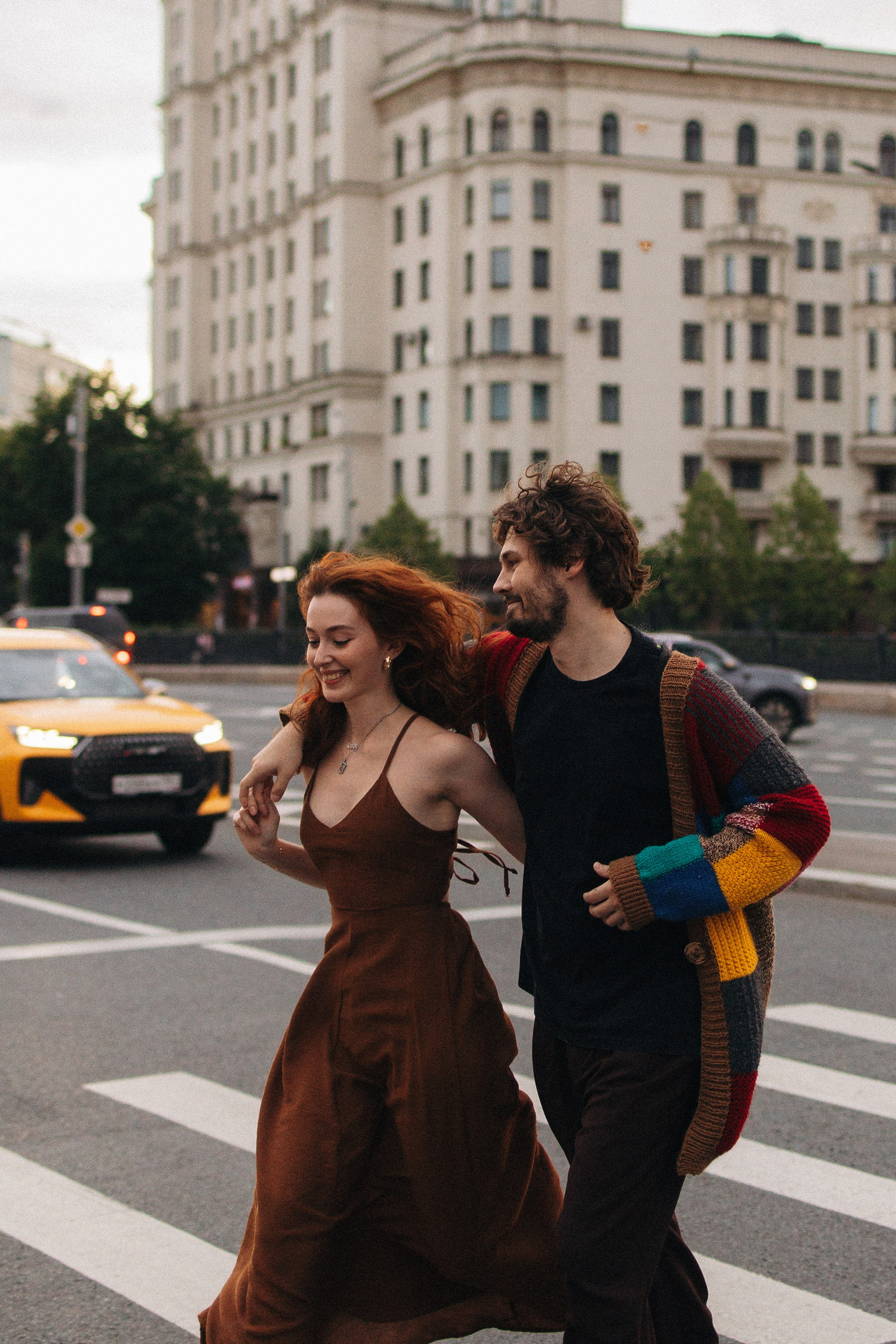 Полина и Семён, прогулка по Москве. Семейный фотограф в Москве Марина Петра