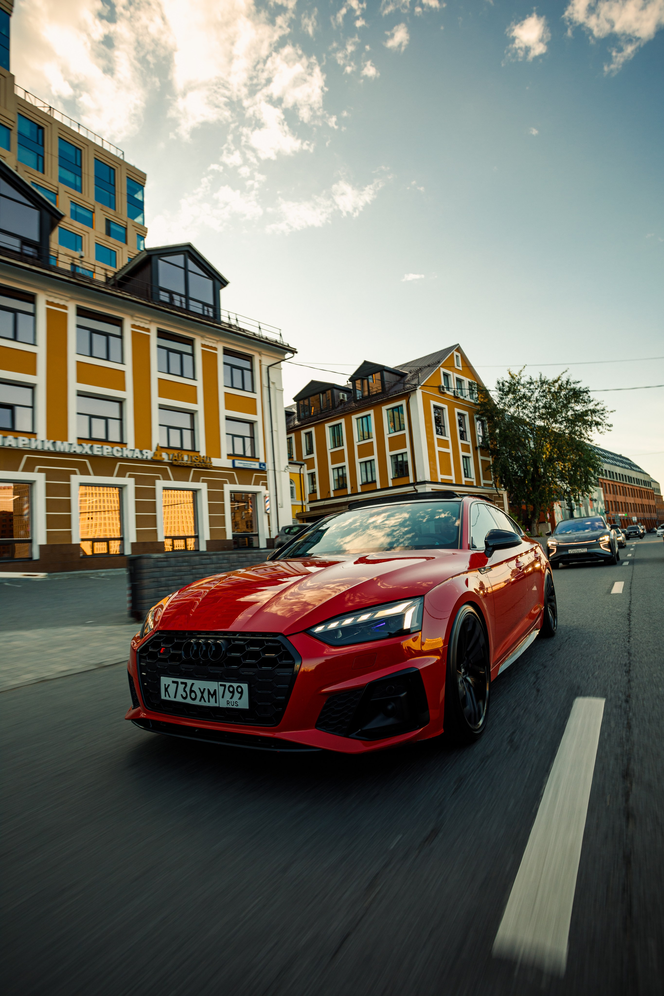 Audi RS5. Спортивный фотограф — Никита