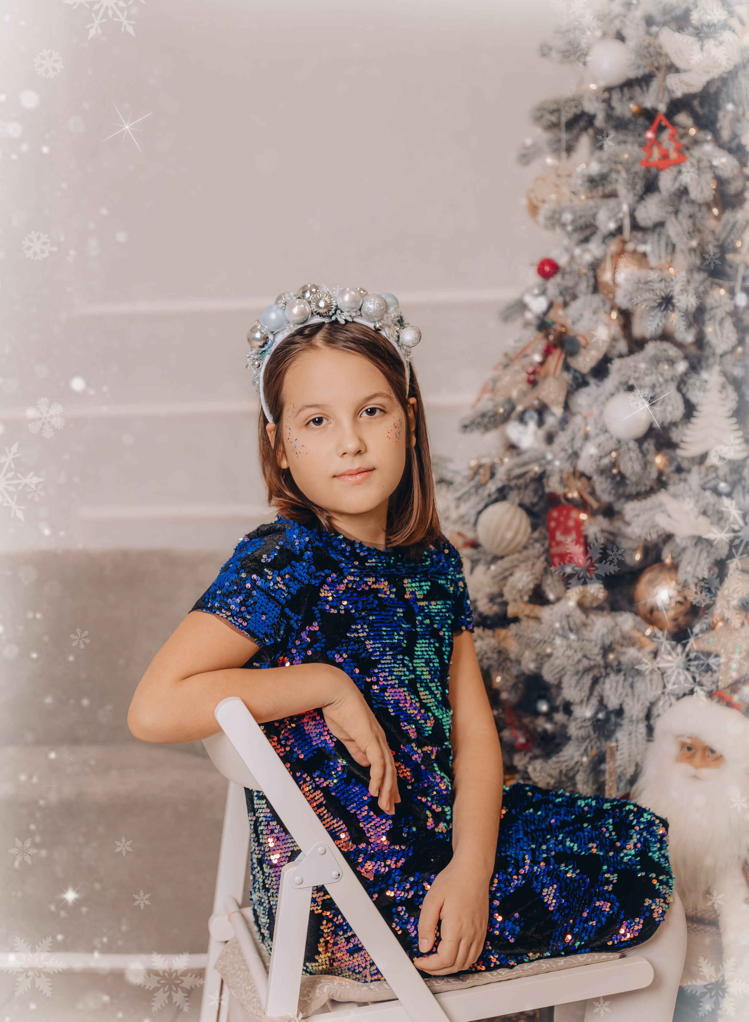 фотограф на праздник мытищи девочка у ёлки