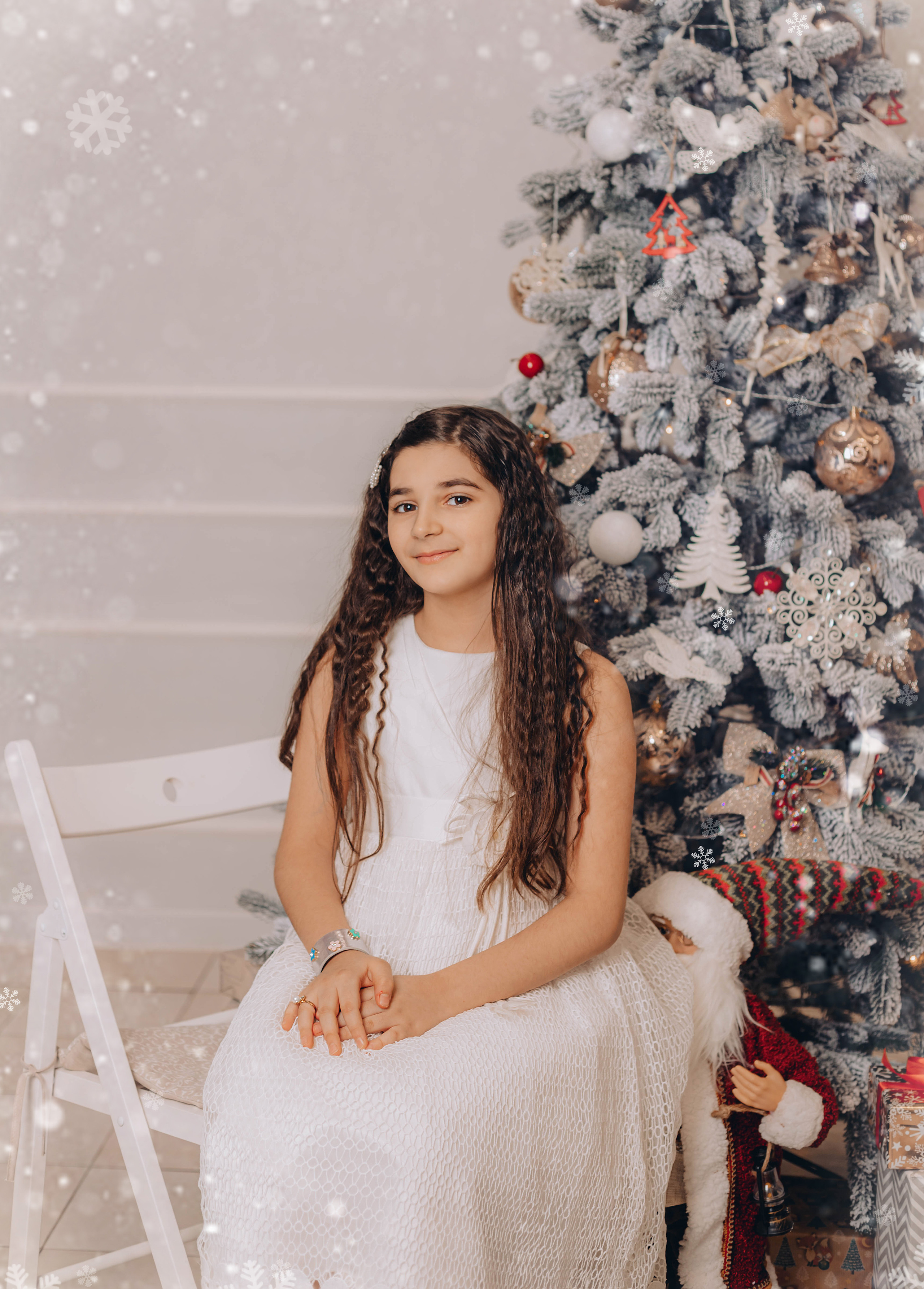 детский фотограф мытищи белое платье новогоднее
