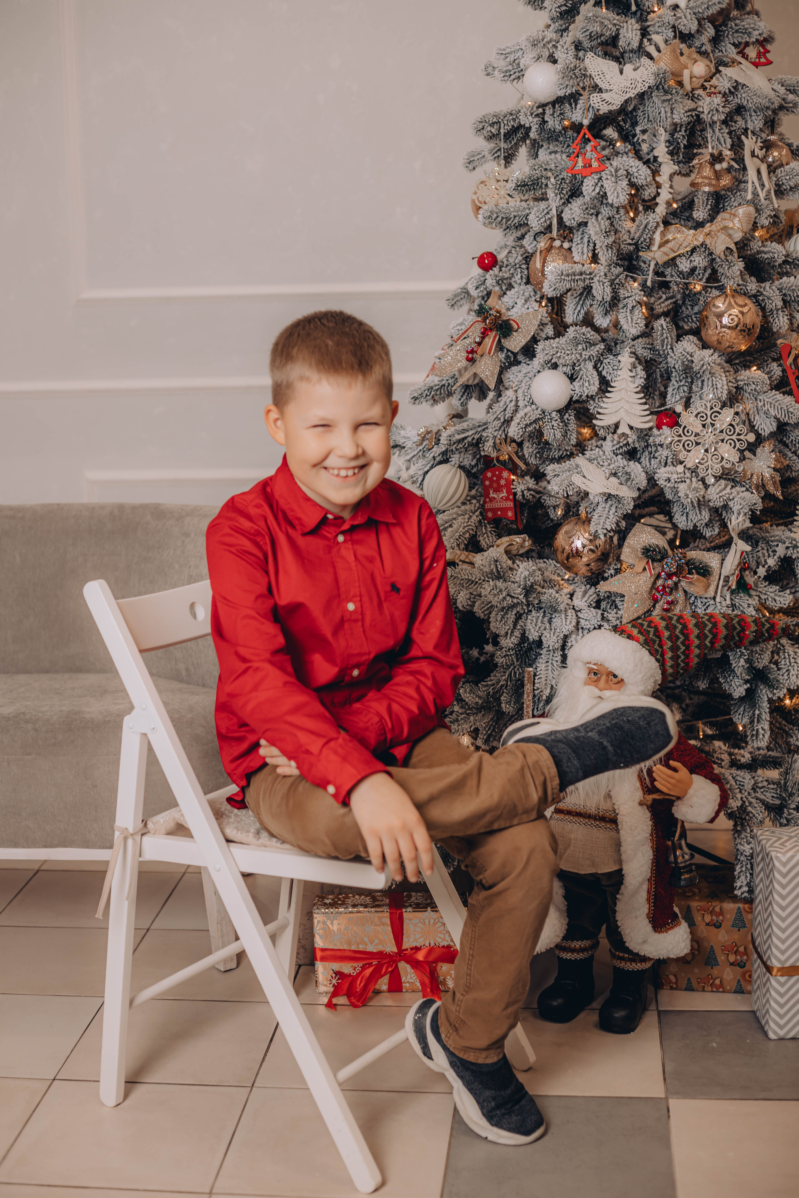 Новогодняя фотосессия для класса. Фотограф АняКа Мытищи