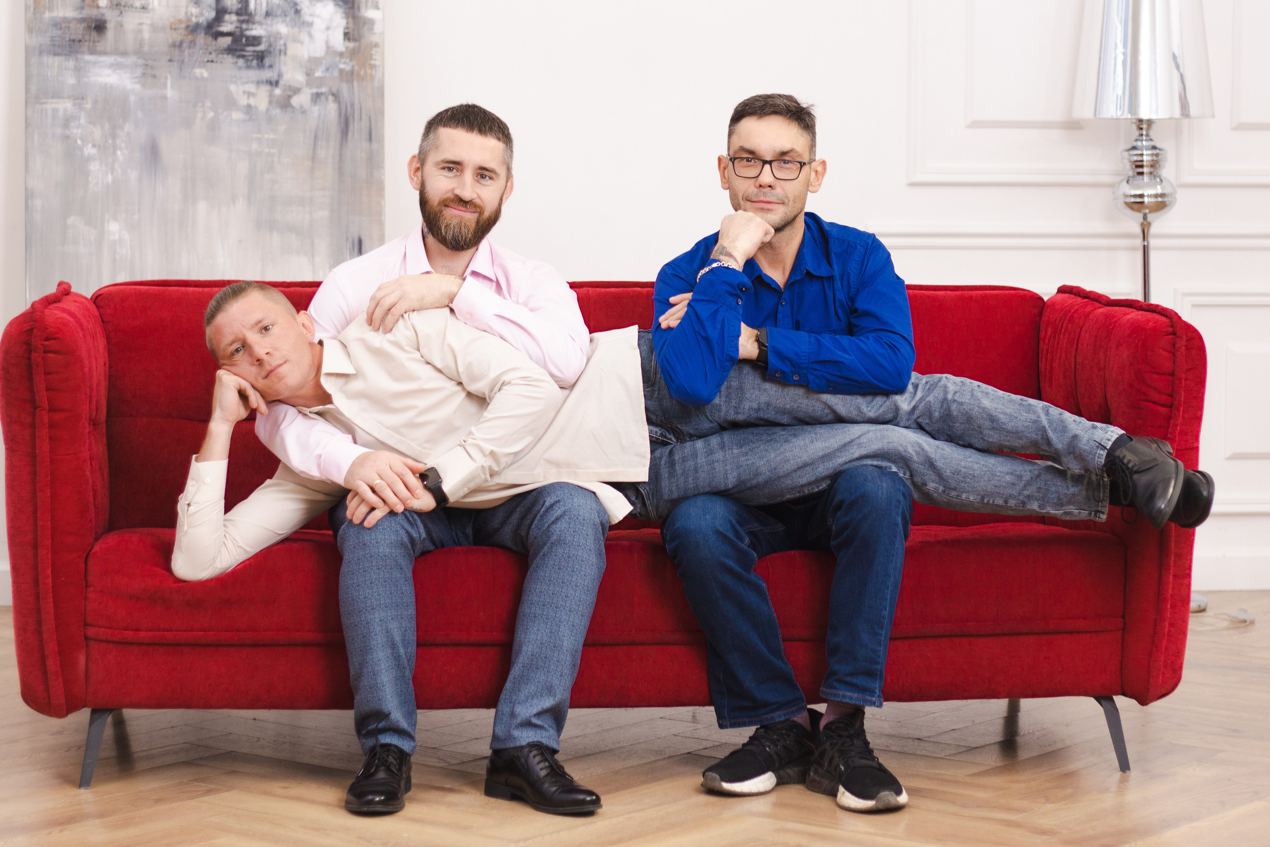 Тепло большой семьи — семейная фотосессия в студии, Екатеринбург. Фотограф в Екатеринбурге Пойгина Елена