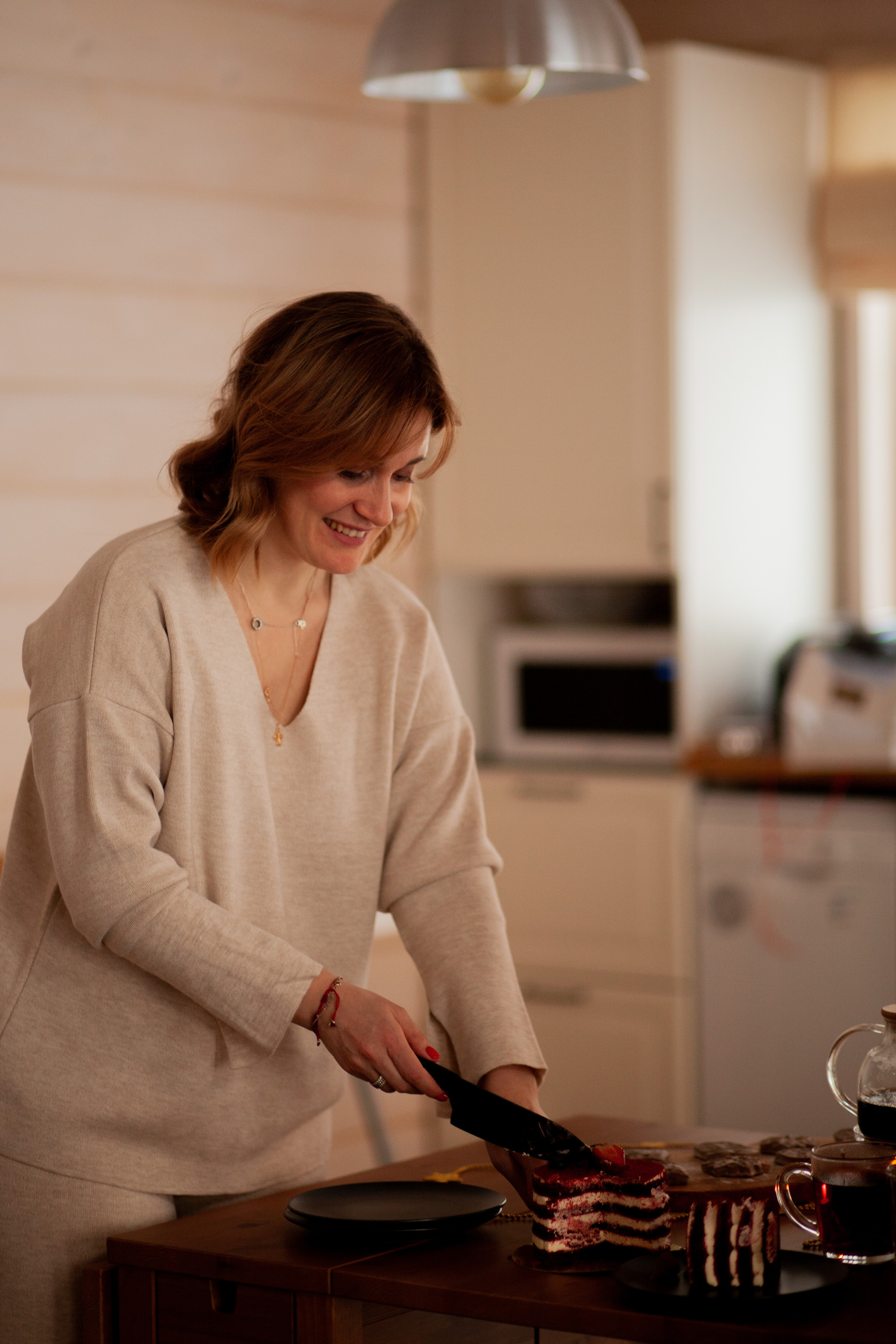 Домашняя съемка с Марией и ее семьей. Фотограф Наталья Яковлева, Санкт-Петербург. Семьи, ньюборн, крещения