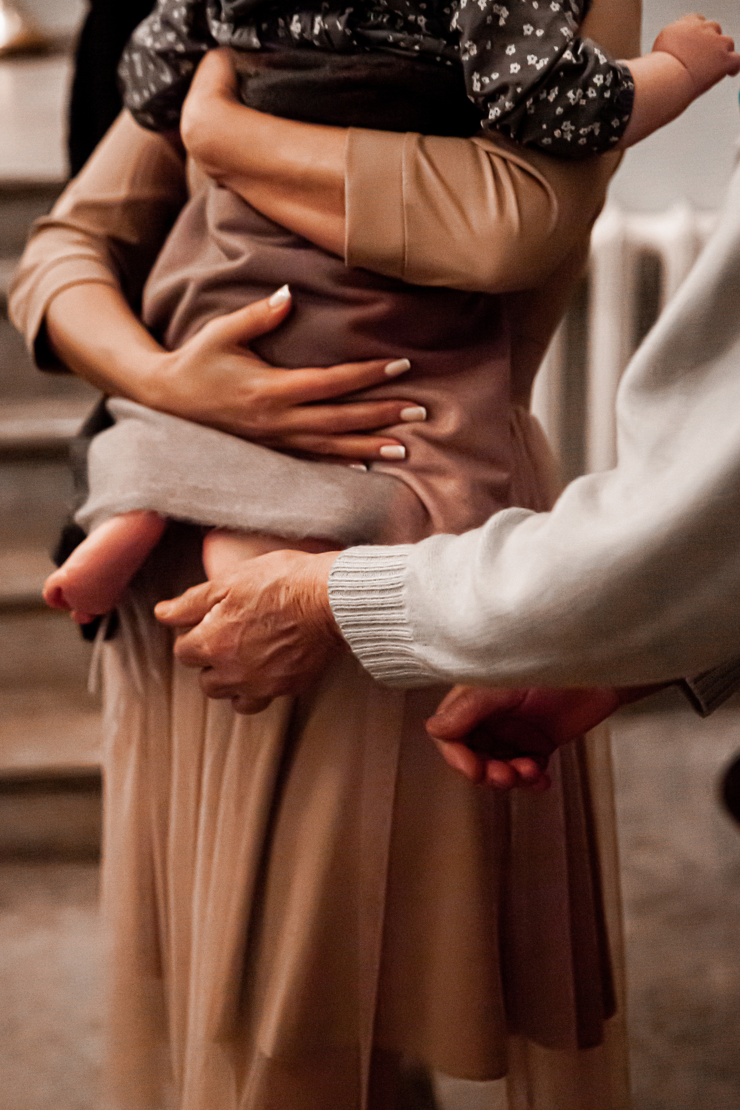 Таинство крещения Амелии. Фотограф Наталья Яковлева, Санкт-Петербург. Семьи, ньюборн, крещения