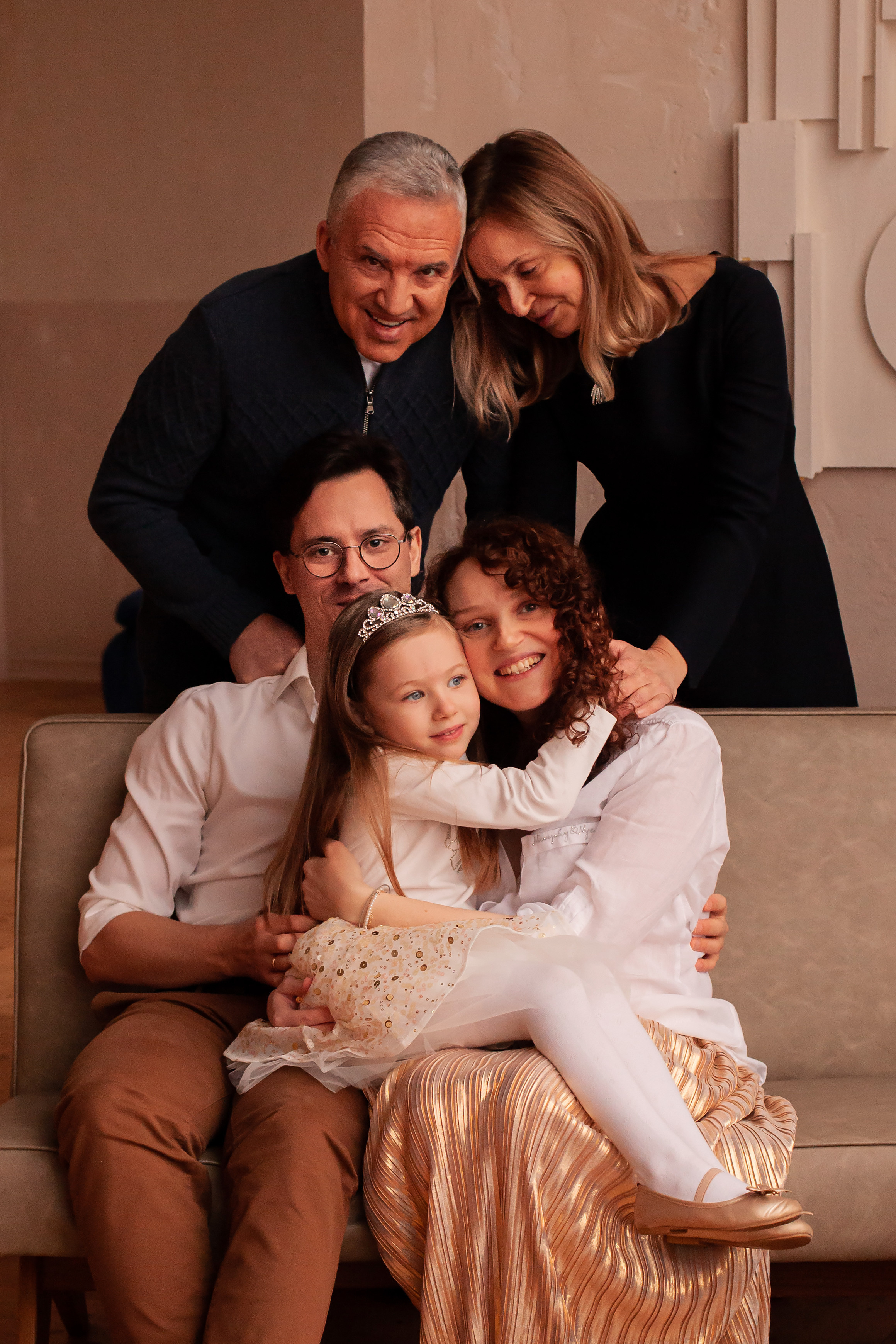 Семейная новогодняя история. Фотограф Наталья Яковлева, Санкт-Петербург. Семьи, ньюборн, крещения