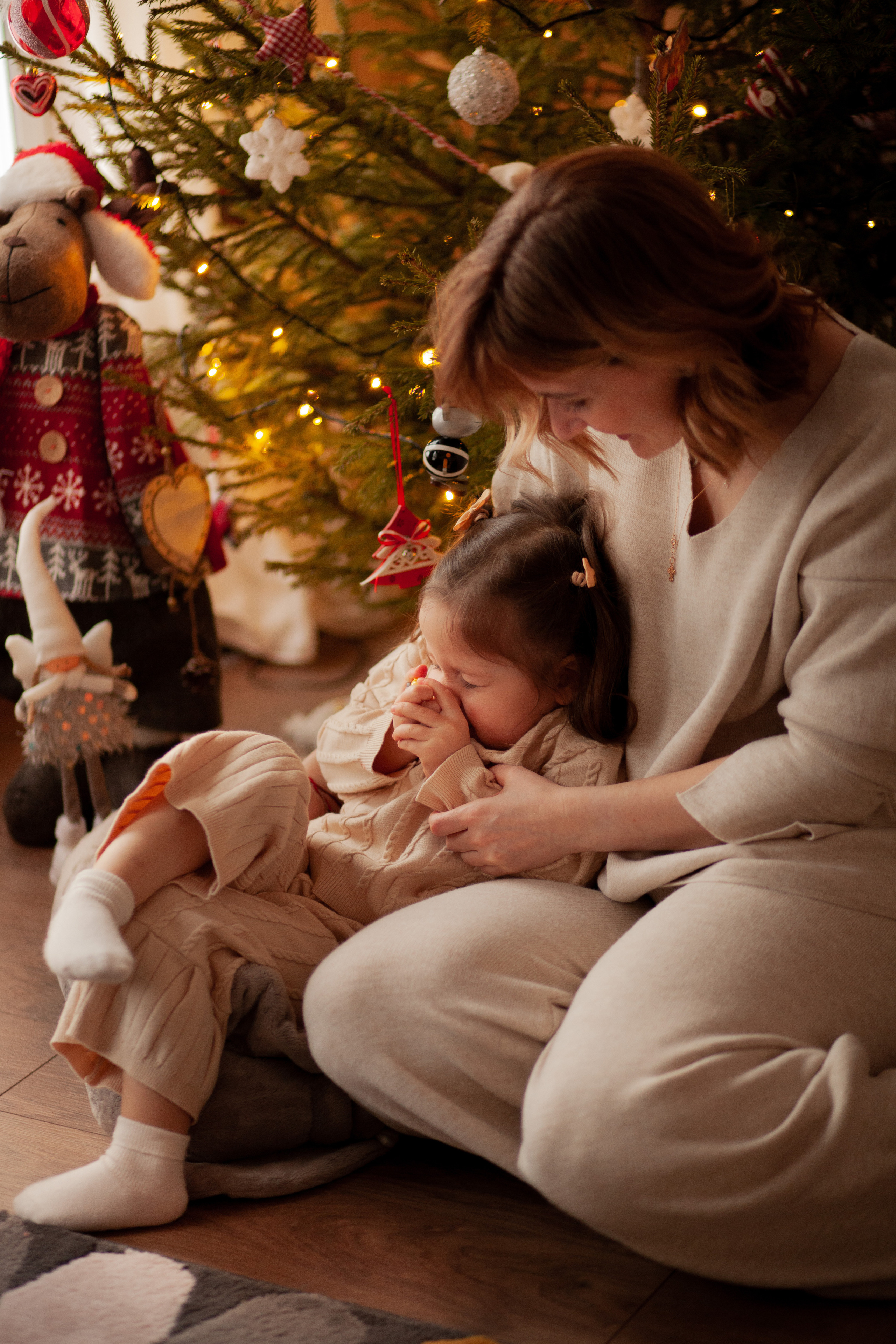 Домашняя съемка с Марией и ее семьей. Фотограф Наталья Яковлева, Санкт-Петербург. Семьи, ньюборн, крещения