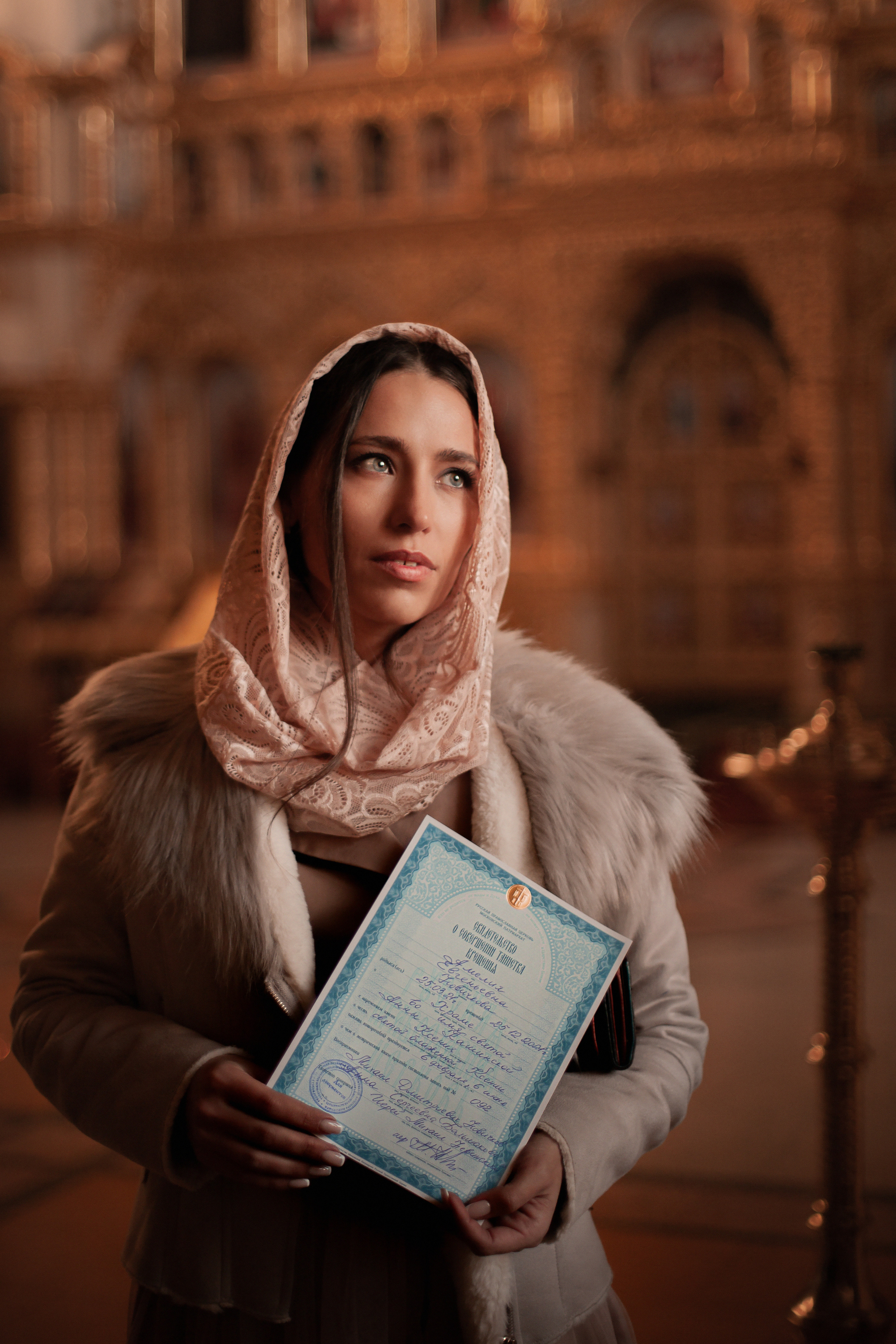 Таинство крещения Амелии. Фотограф Наталья Яковлева, Санкт-Петербург. Семьи, ньюборн, крещения