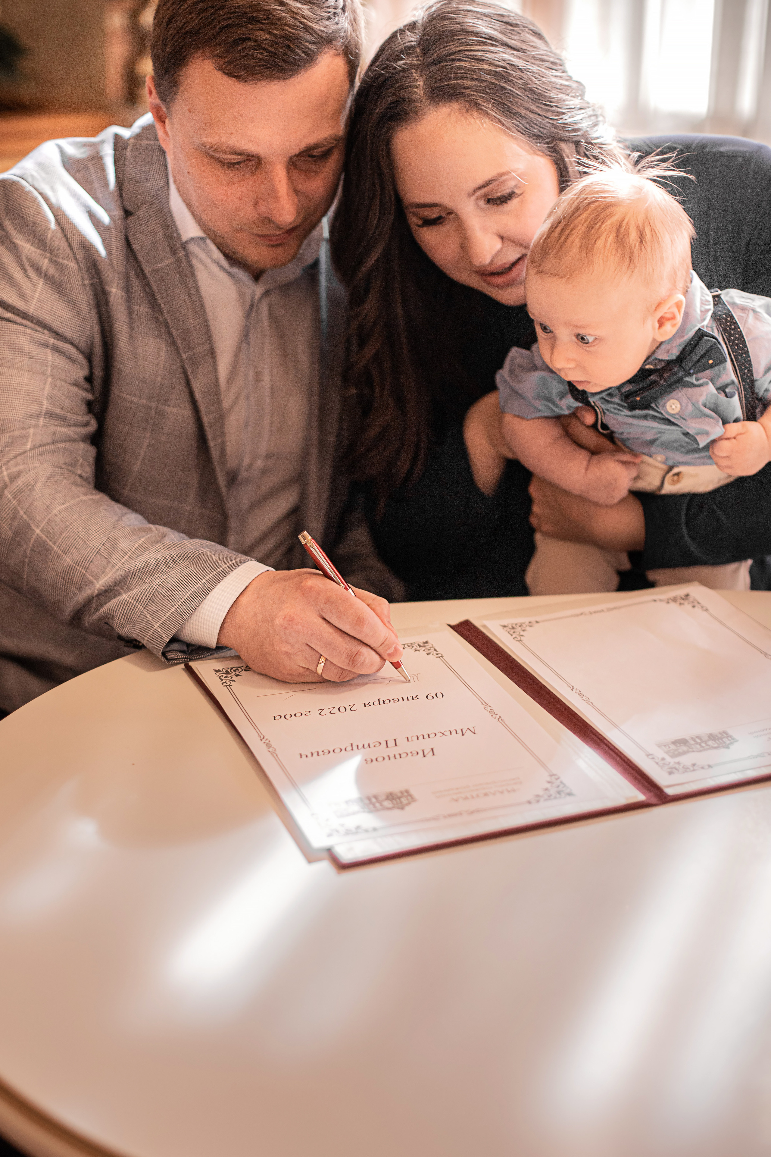 Торжественная регистрация Михаила во дворце Малютки. Фотограф Наталья Яковлева, Санкт-Петербург. Семьи, ньюборн, крещения