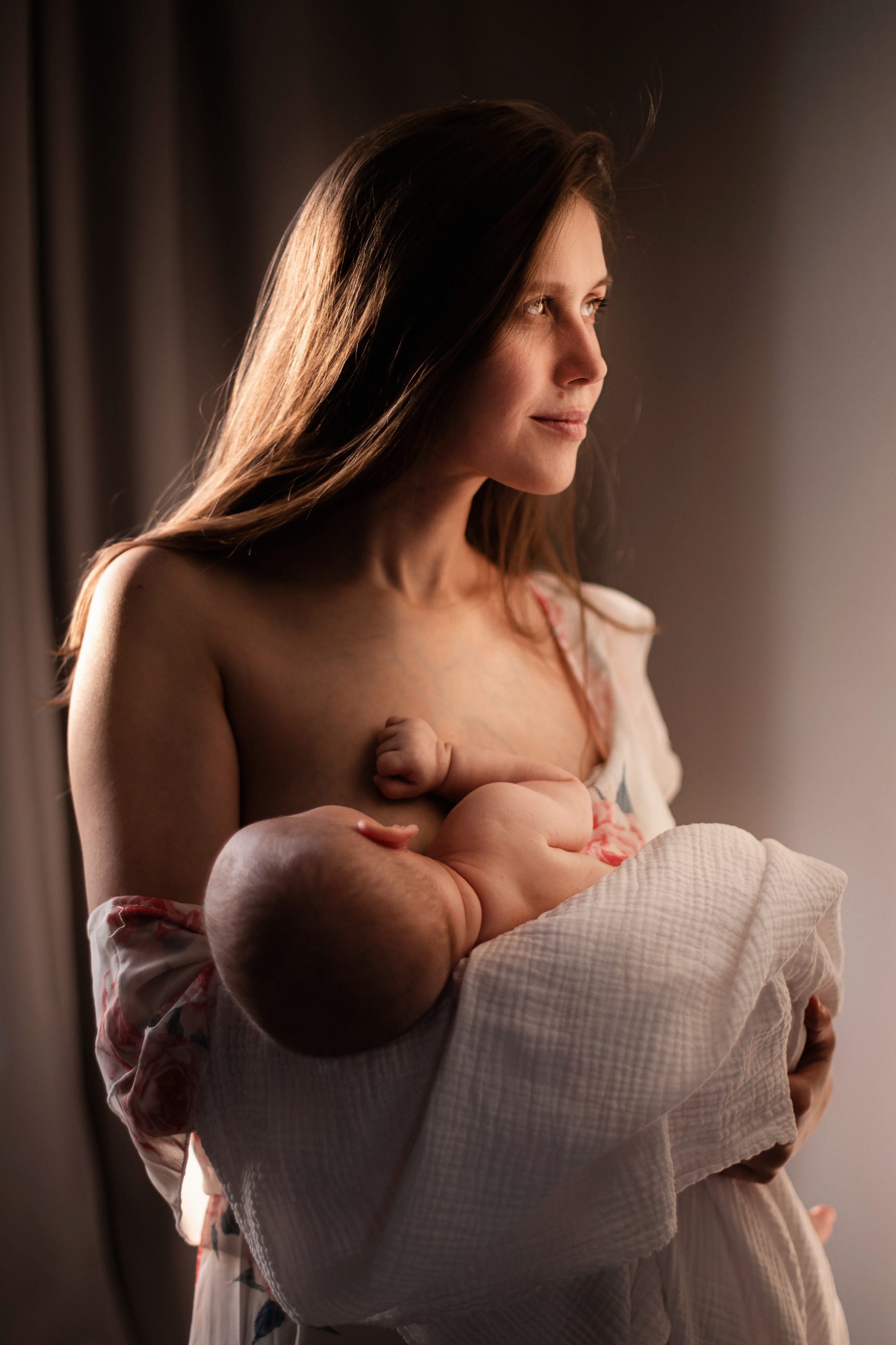 Наталия, Иван и Ева. Фотограф Наталья Яковлева, Санкт-Петербург. Семьи, ньюборн, крещения