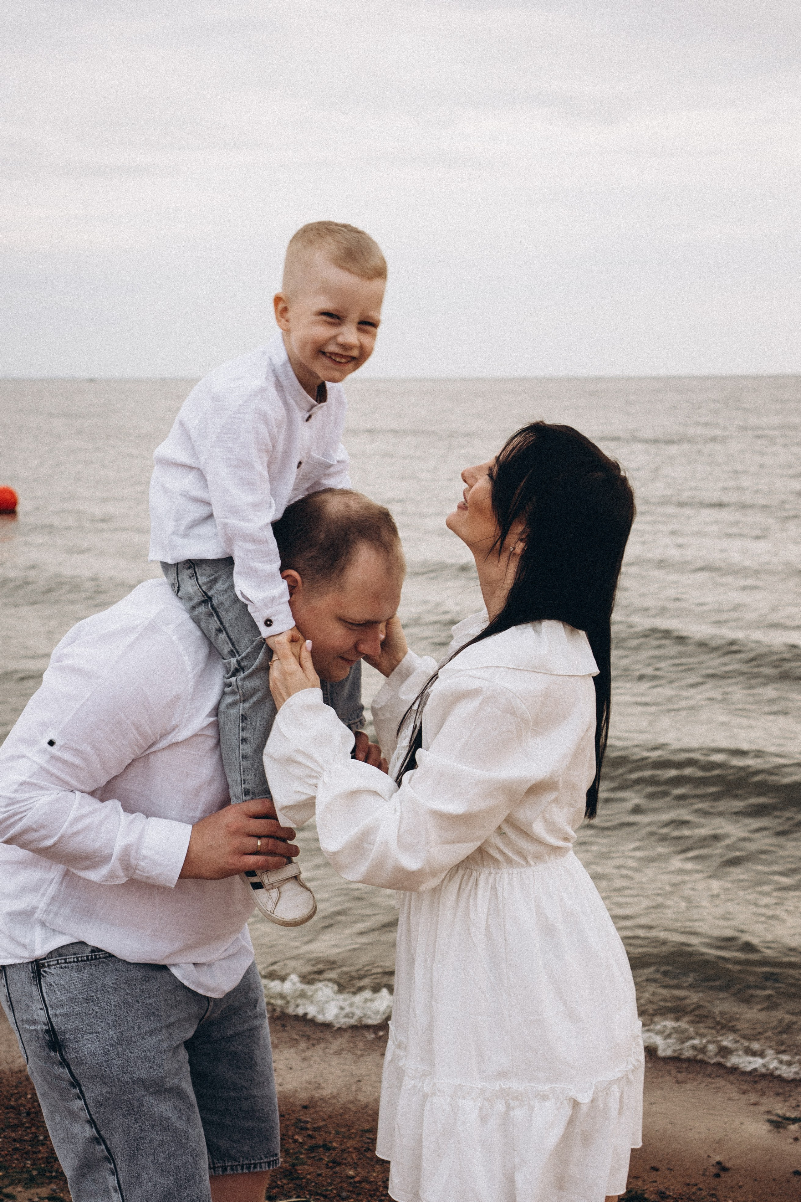 Семейная история на берегу залива. Профессиональный фотограф, Санкт-Петербург — Виктория Богомолова