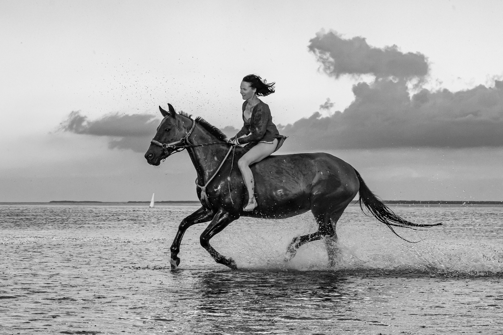 Фотосессия с лошадьми на берегу Ладоги. Счастливый фотограф Елена Лелявочка Санкт-Петербург