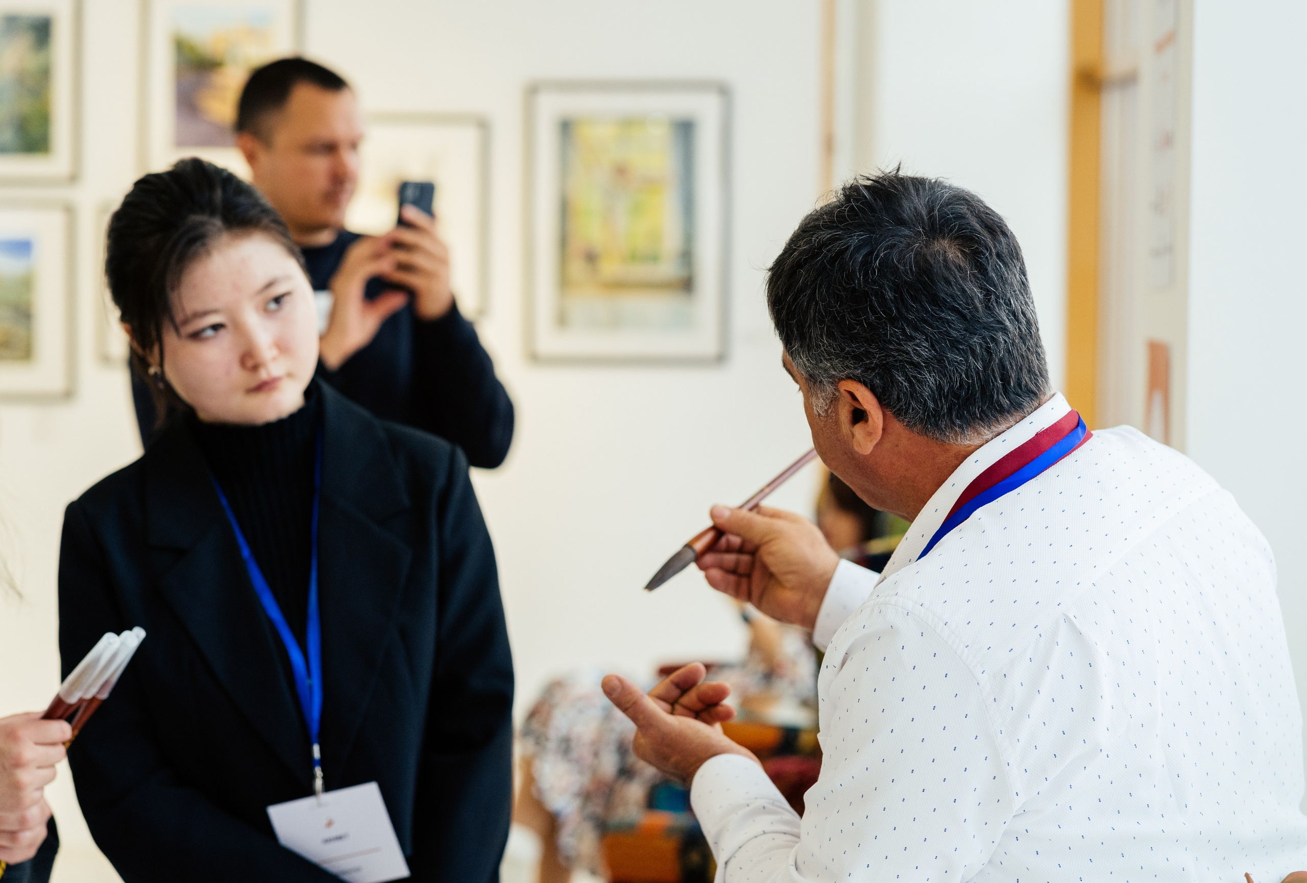 Фестиваль акварели «Течение времени». Репортажный фотограф в Астане — Диана Калтаева, портретный фотограф