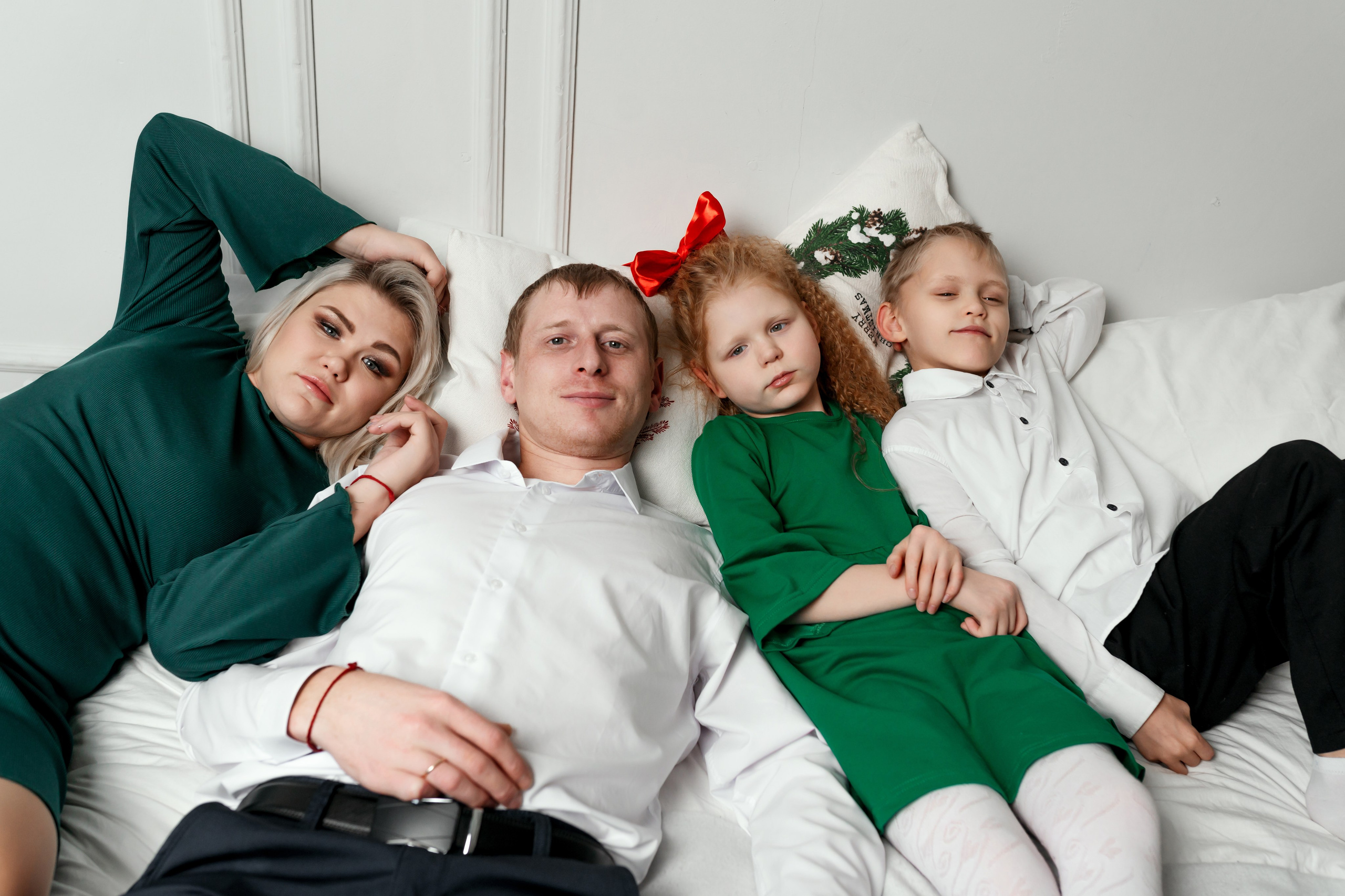 Новогодняя фотосессия в Family studio. Фотограф Ким Наталья в Красноярске
