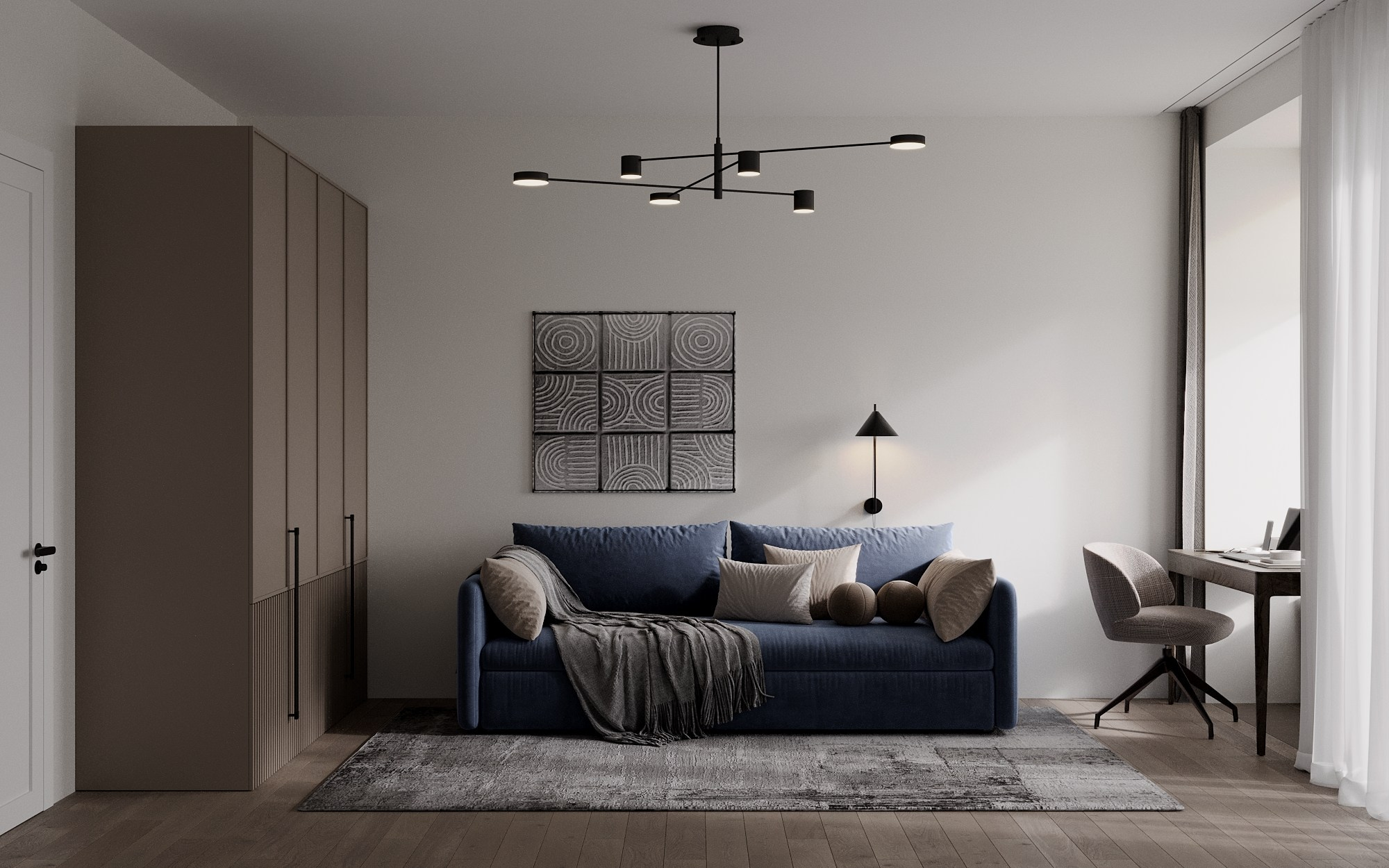 Интерьер квартиры. г. Москва. Главная