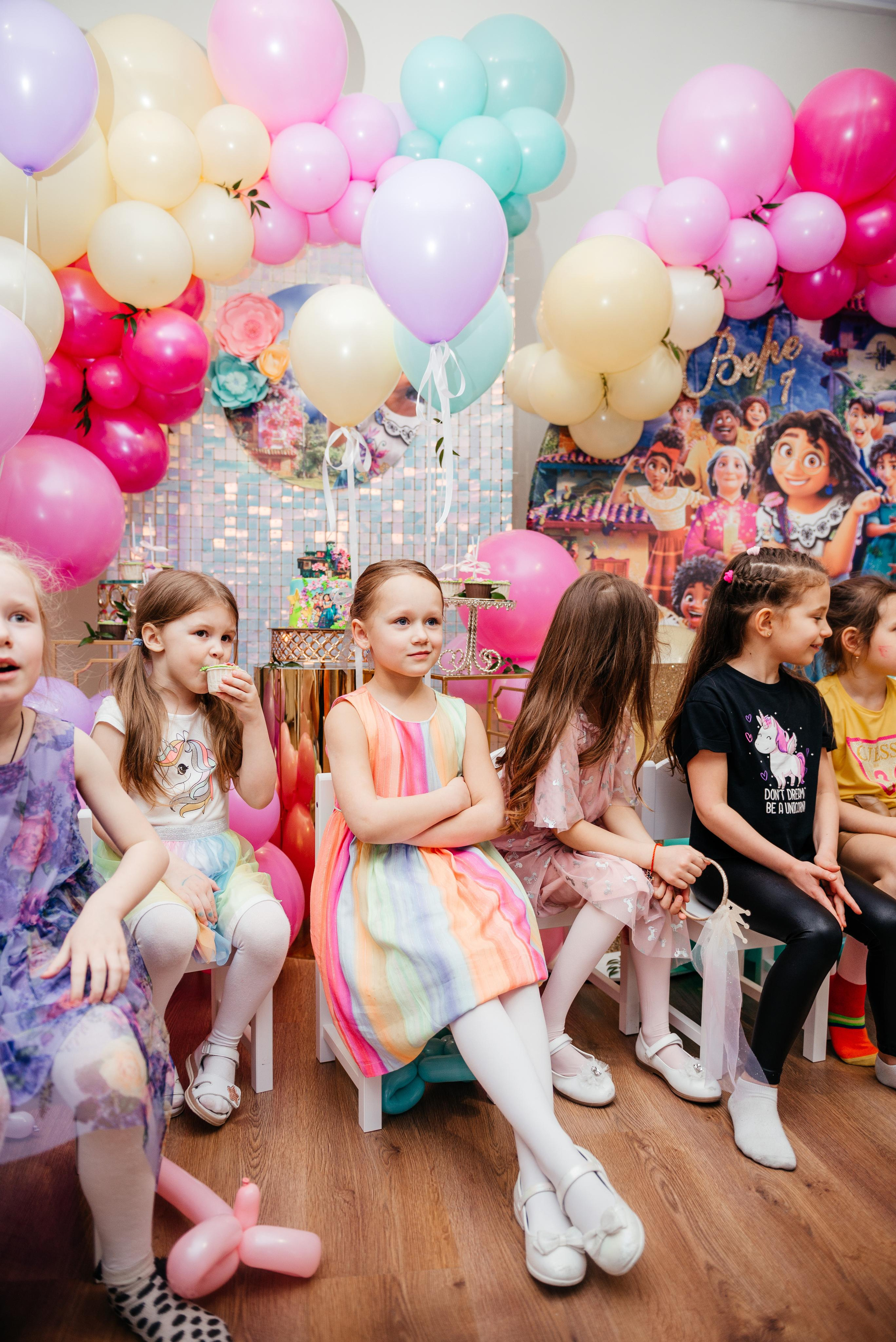 Верочке 7 лет. Репортаж с праздника. Свадебный, семейный фотограф Санкт-Петербург, Колпино, Юлия Хоружая