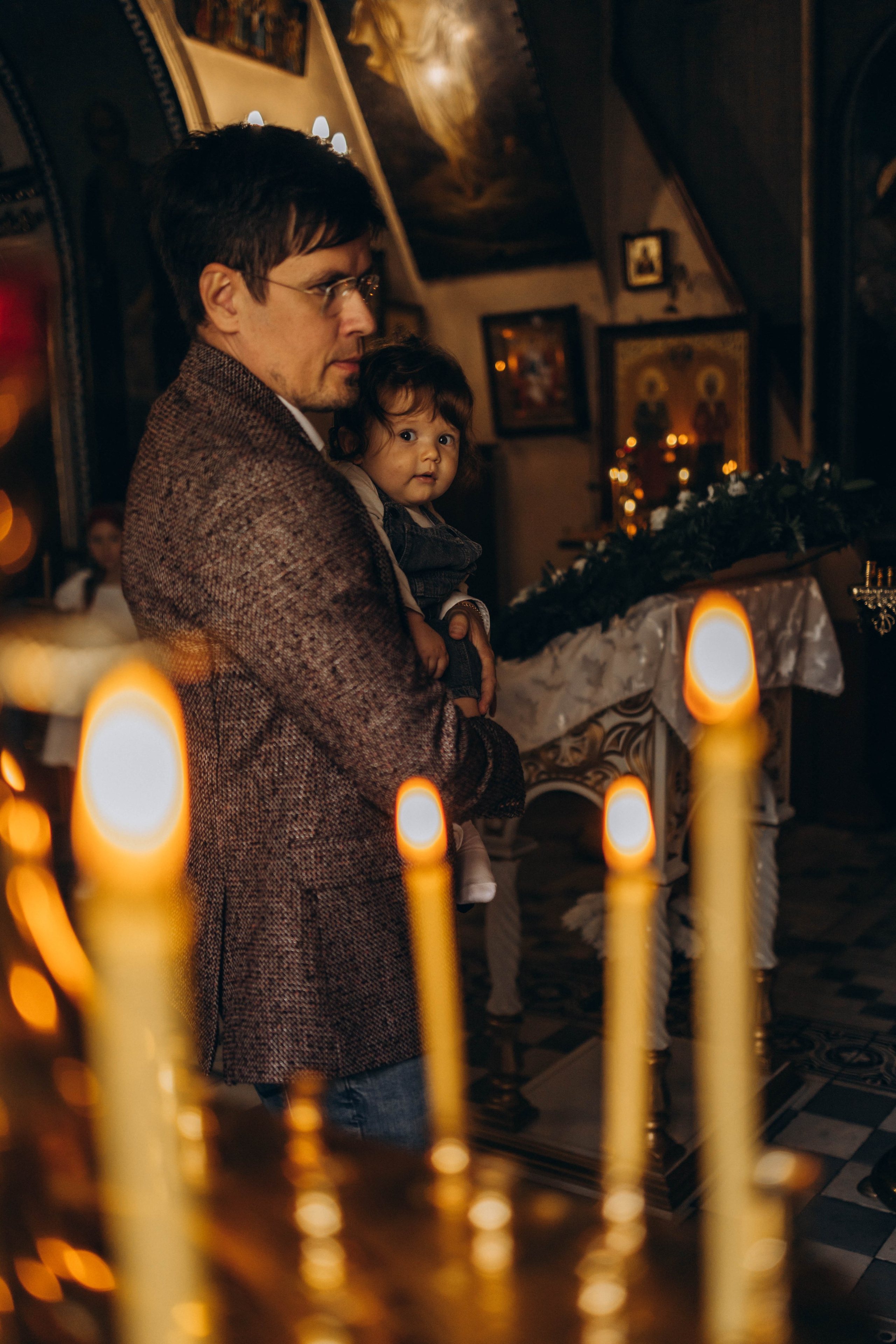 Таинство крещения Егора. Динара Федорова семейный фотограф