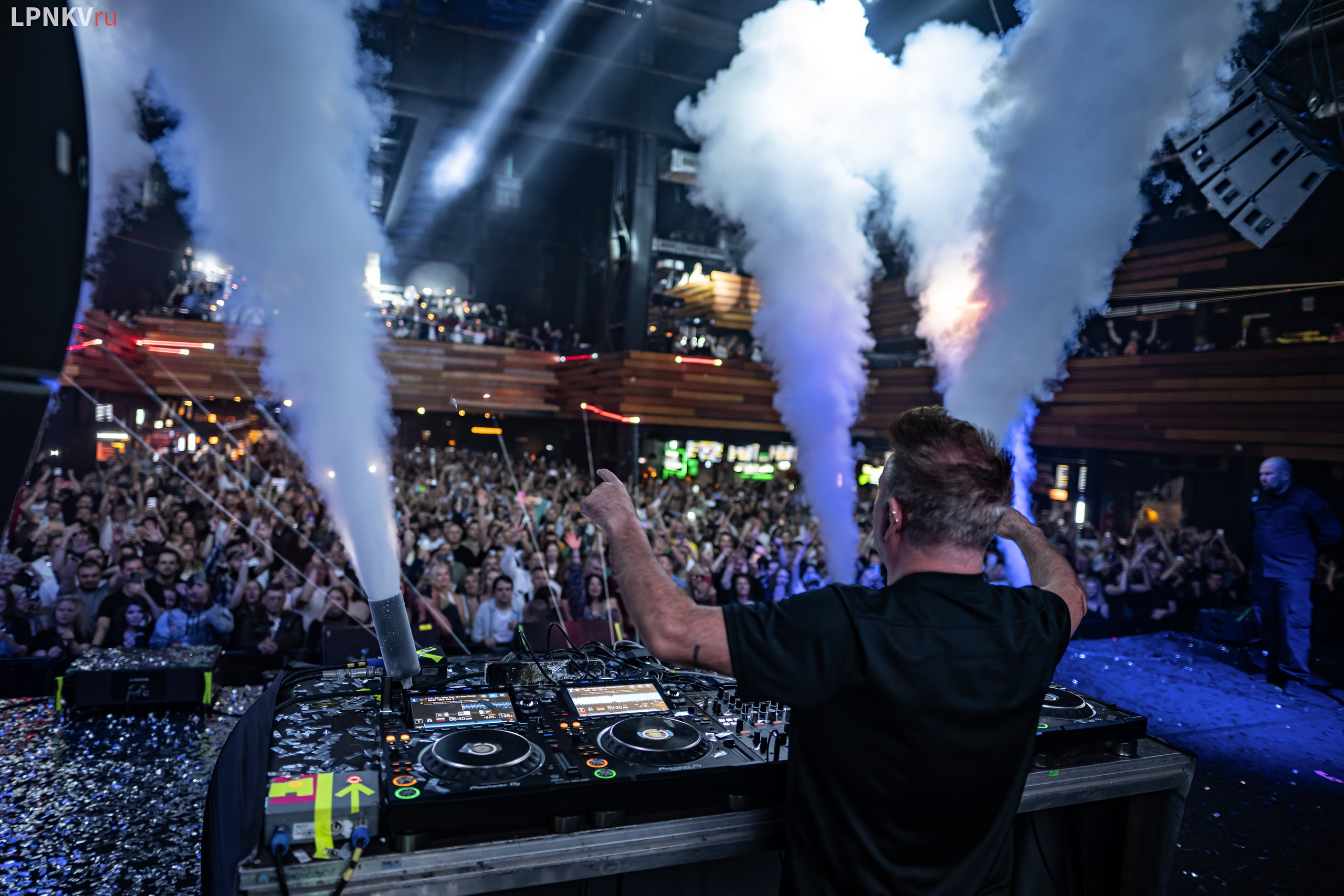 Paul Okanenfold at BASE club Moscow. Репортажный фотограф в Москве