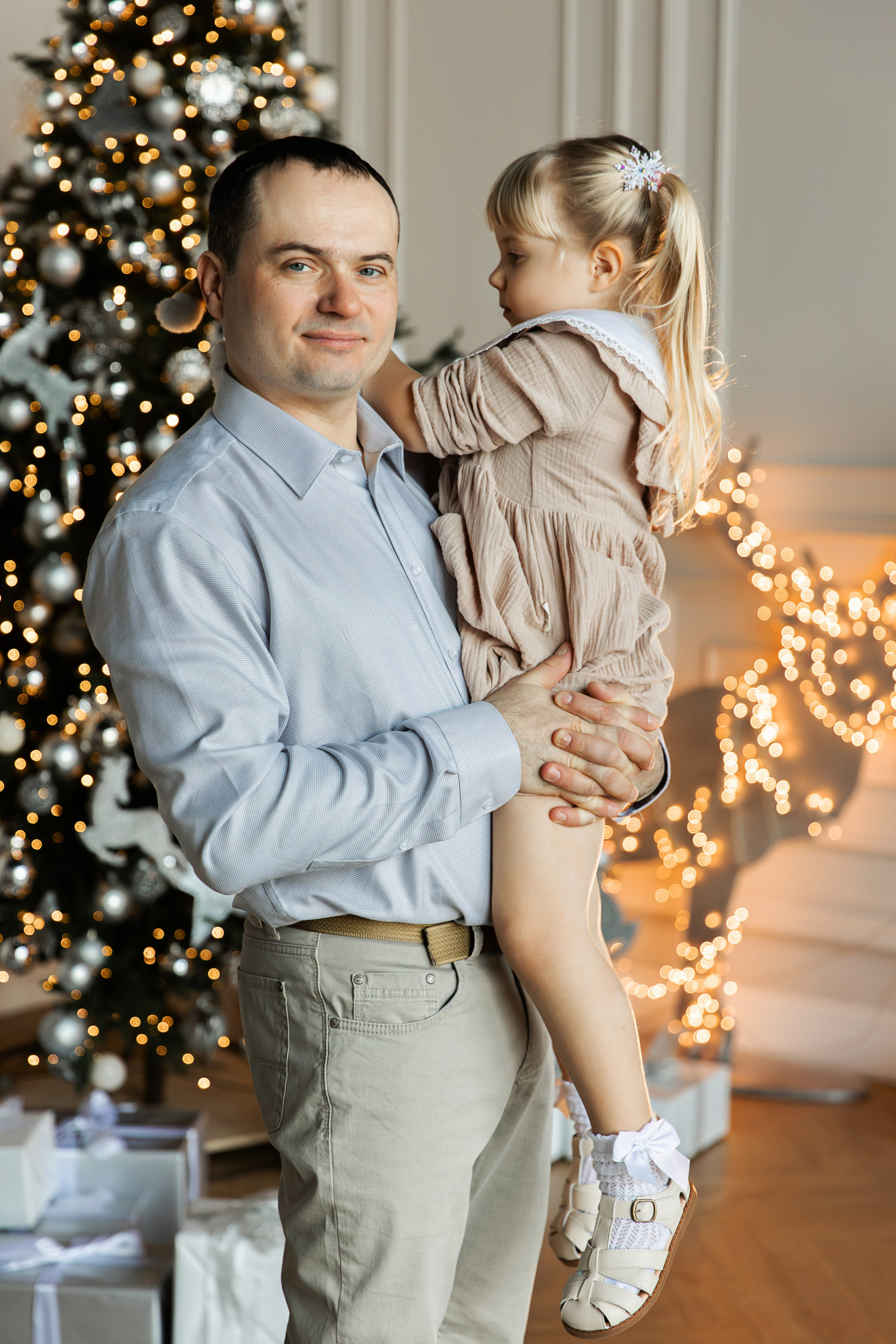 Семейная новогодняя Фотосессия. Семейный и женский фотограф в Москве Надежда Воробьева