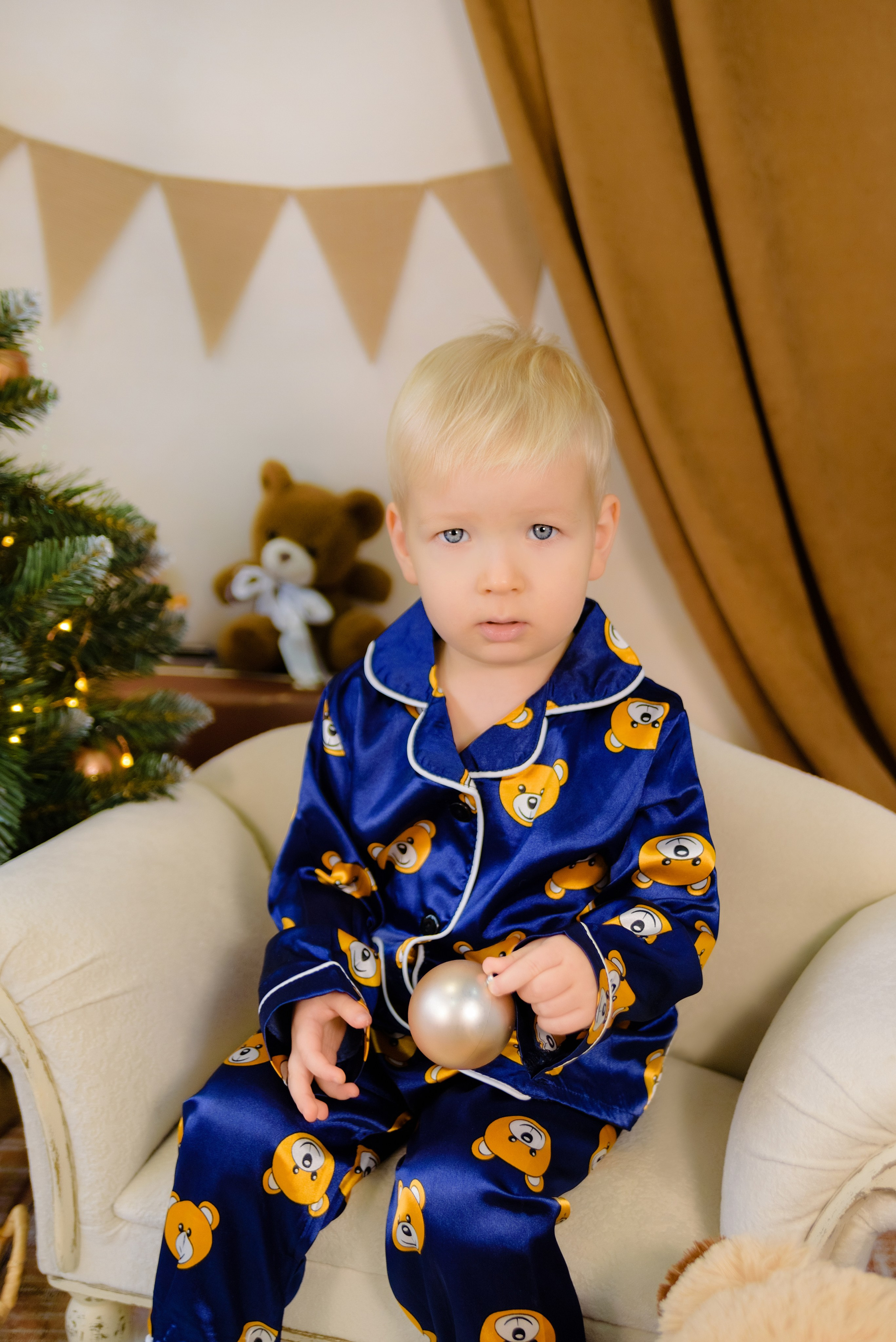 Детская фотосессия «Новогодний медвежонок» Боря. Детский Фотограф |Фотограф на годик в Брянске Ирина Романова