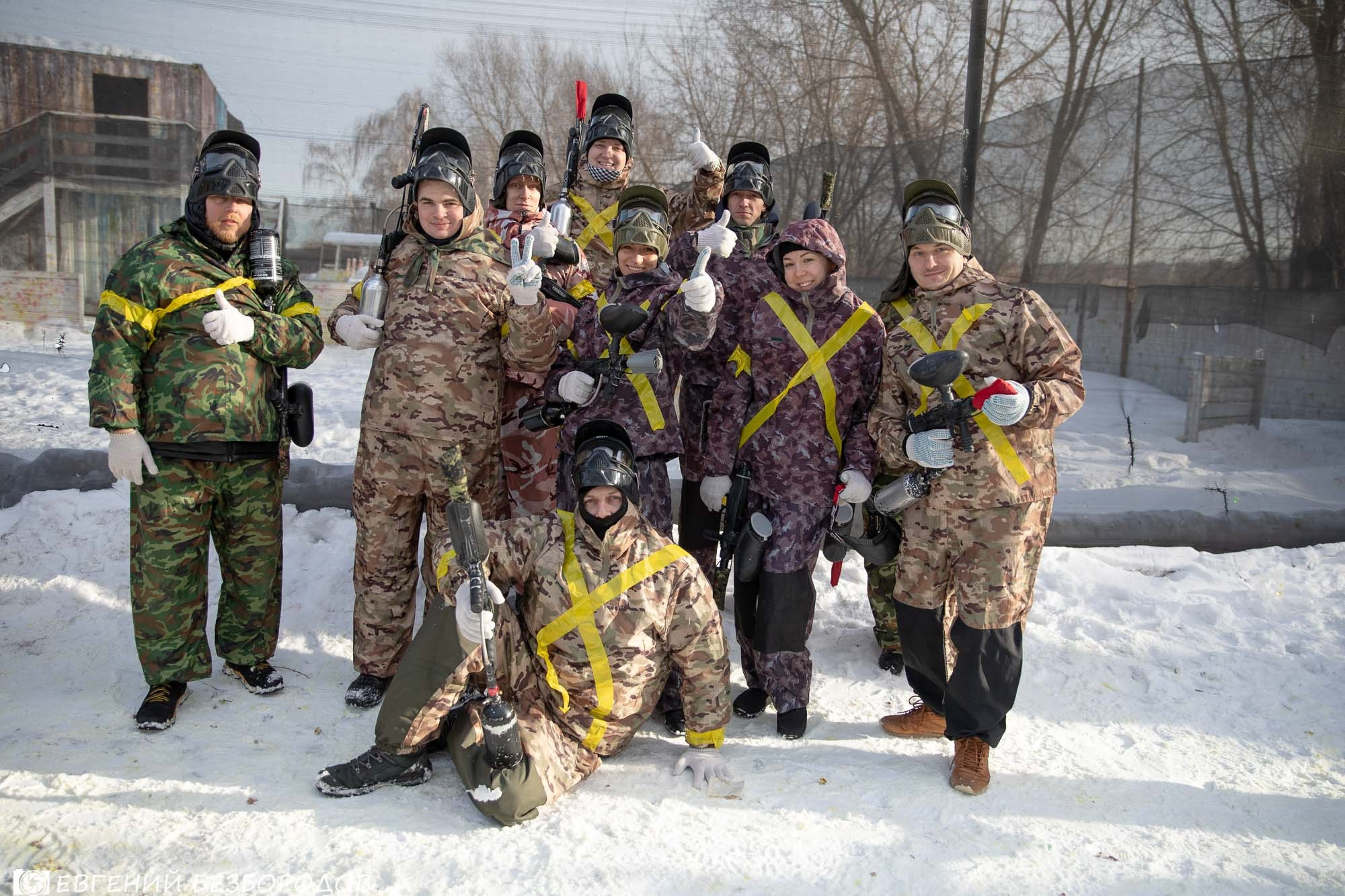 Пейнтбол + шашлыки | 23.02.2019. Галерея Фантим