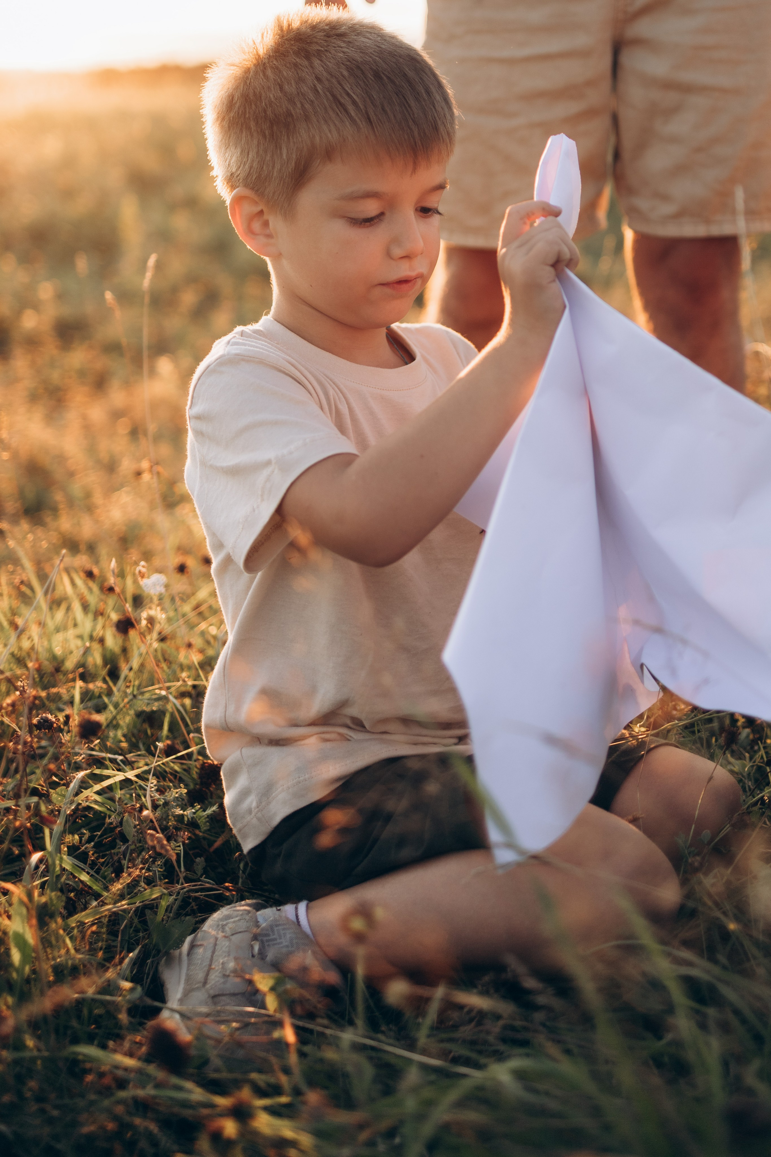 Семейная фотосессия на Колтушских высотах. Семейный и детский фотограф в Санкт-Петербурге Павлова Елена