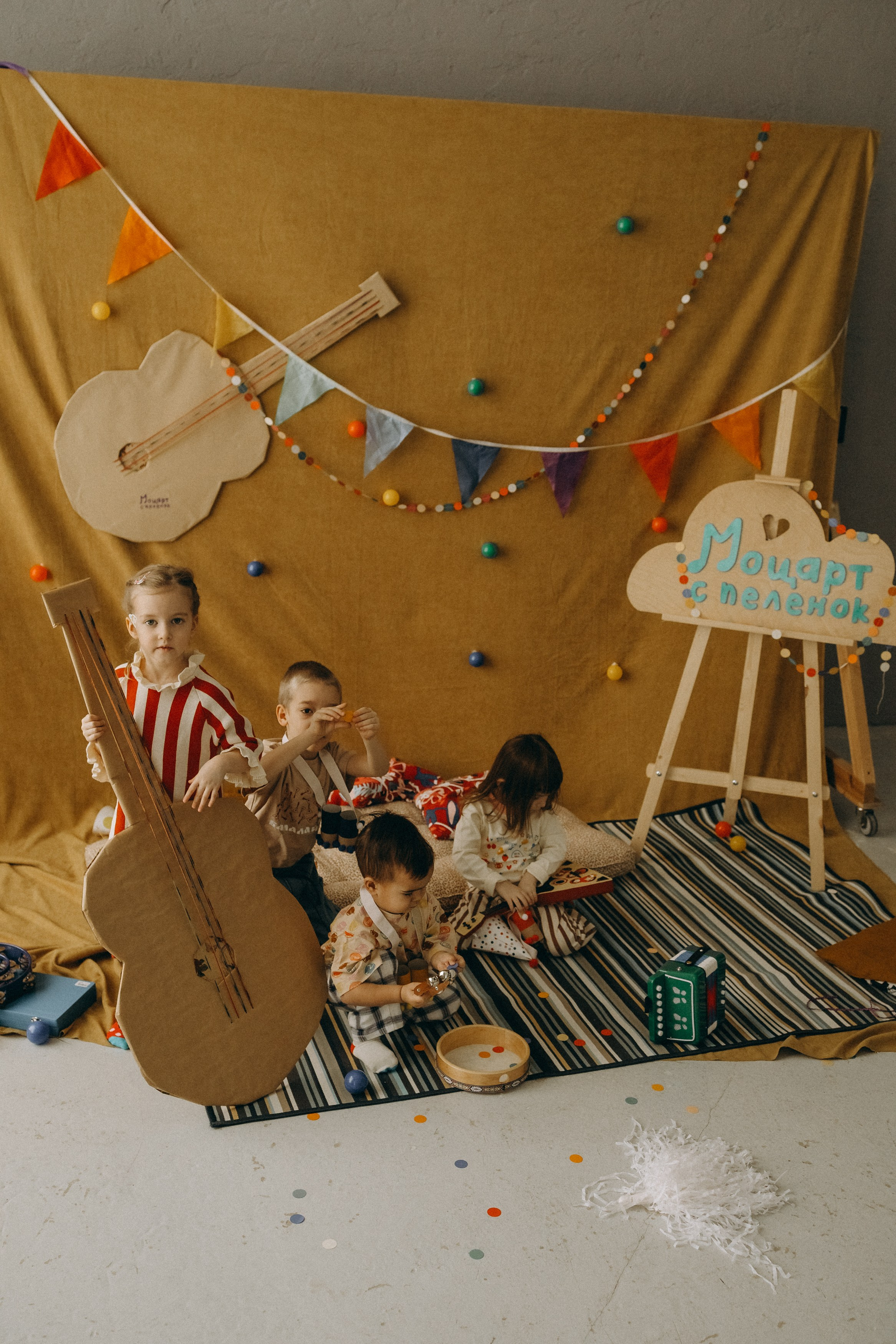 Съемка для «Моцарта с пеленок». Главная