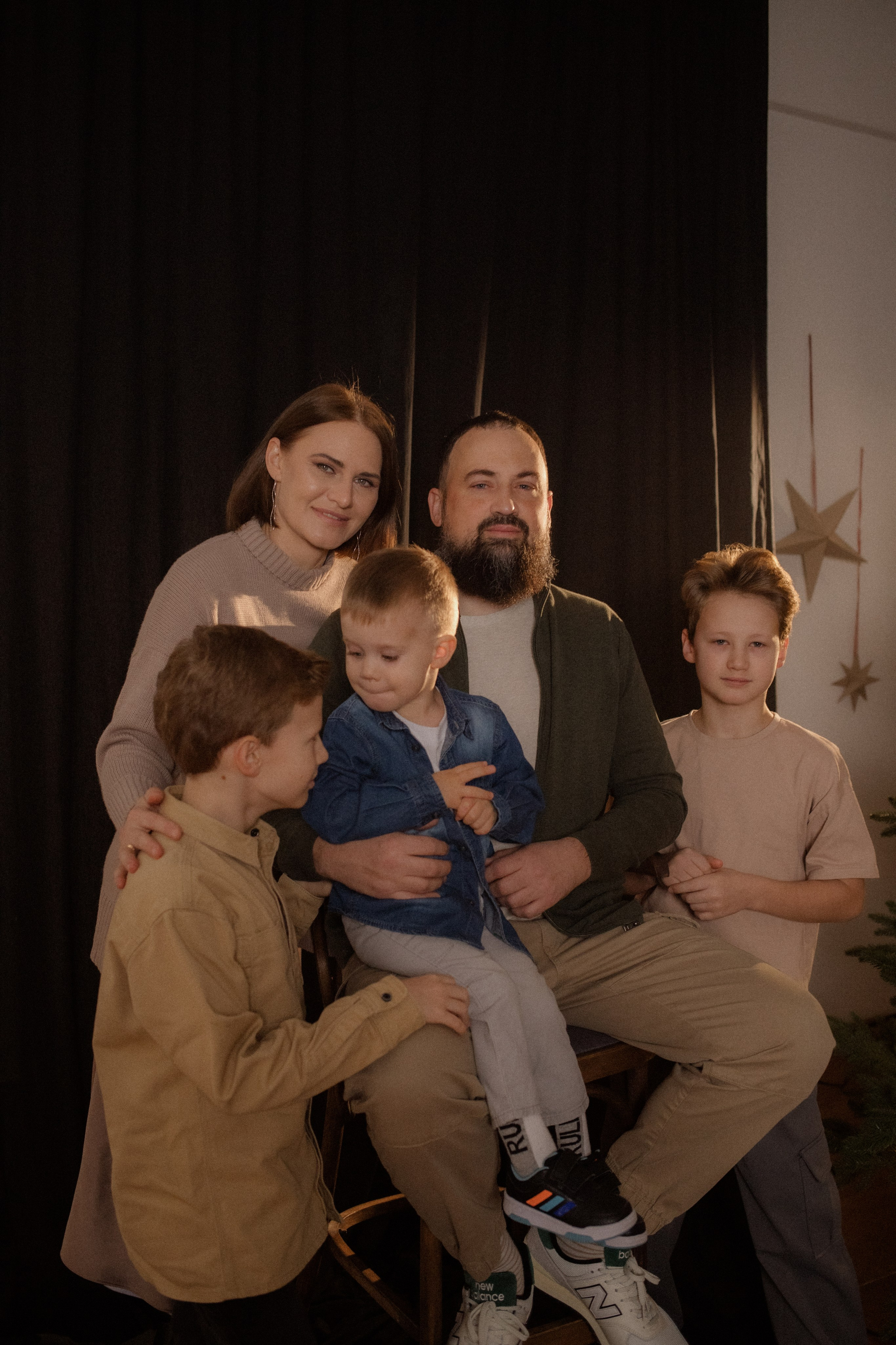 Юлия + Сергей + Даня + Дима + Слава. Семейный и детский фотограф Юлия Шох