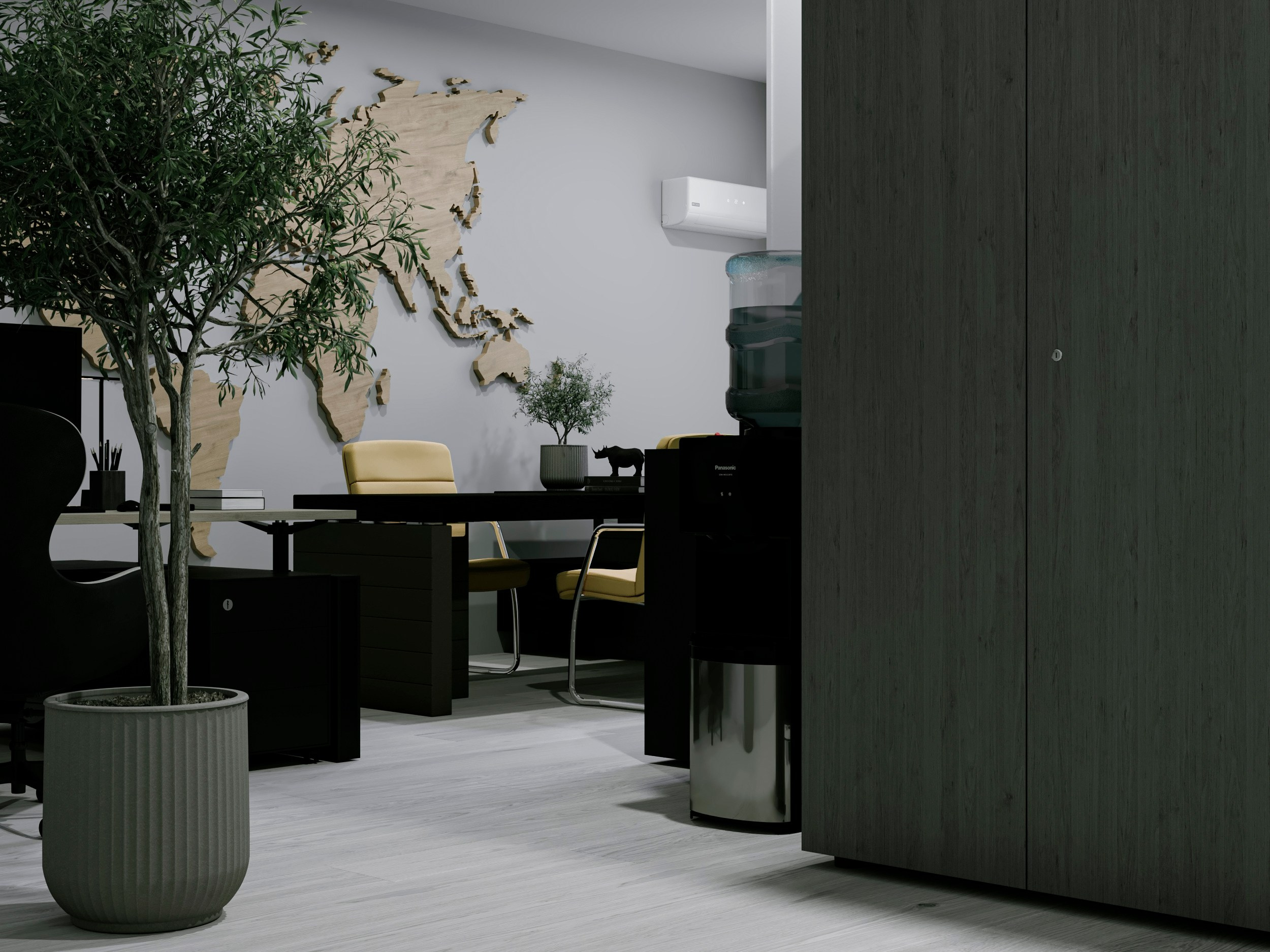 Офис продаж 30 кв. м. 3D визуализатор