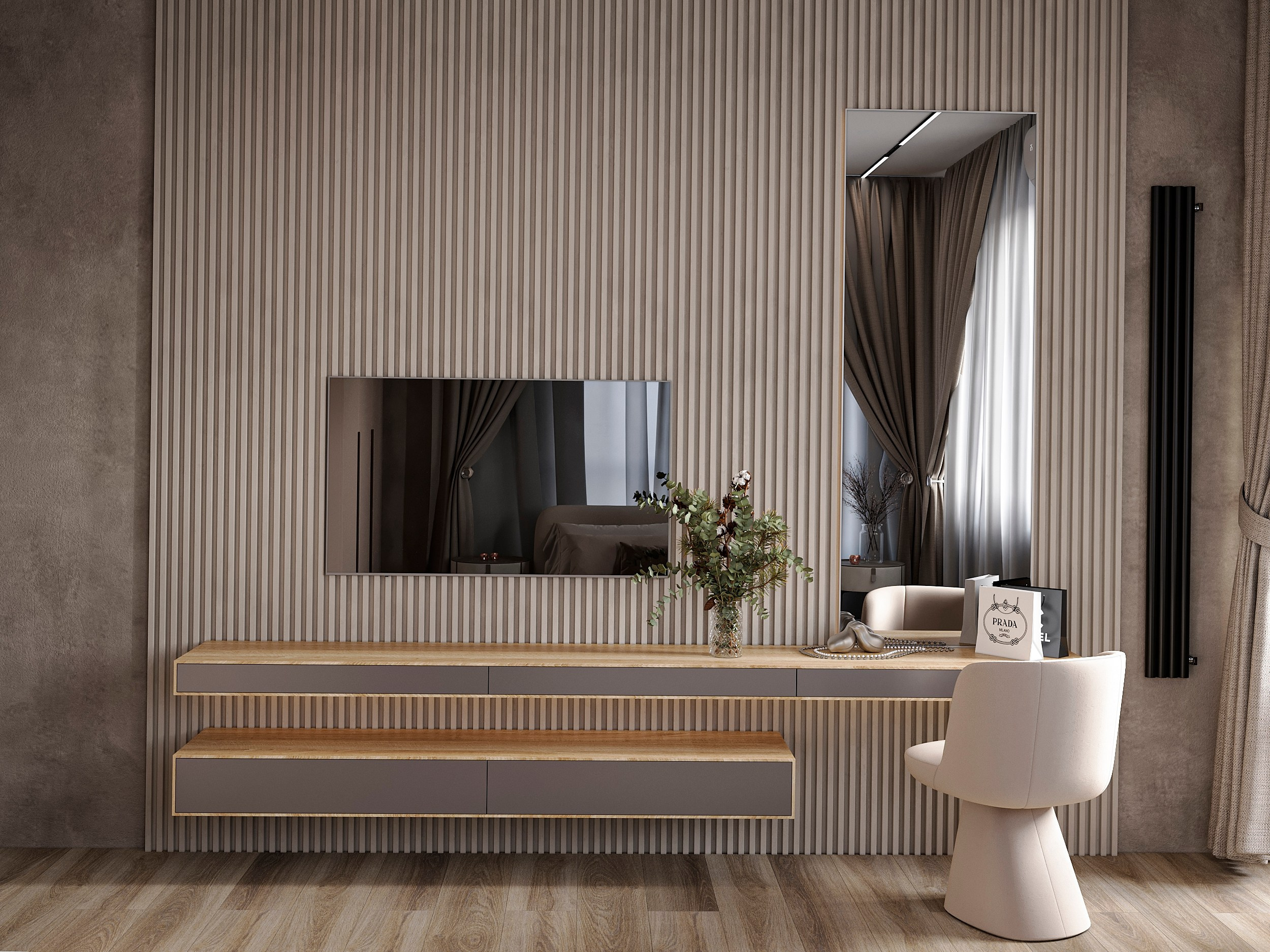 Квартира 120 кв. м. 3D визуализатор