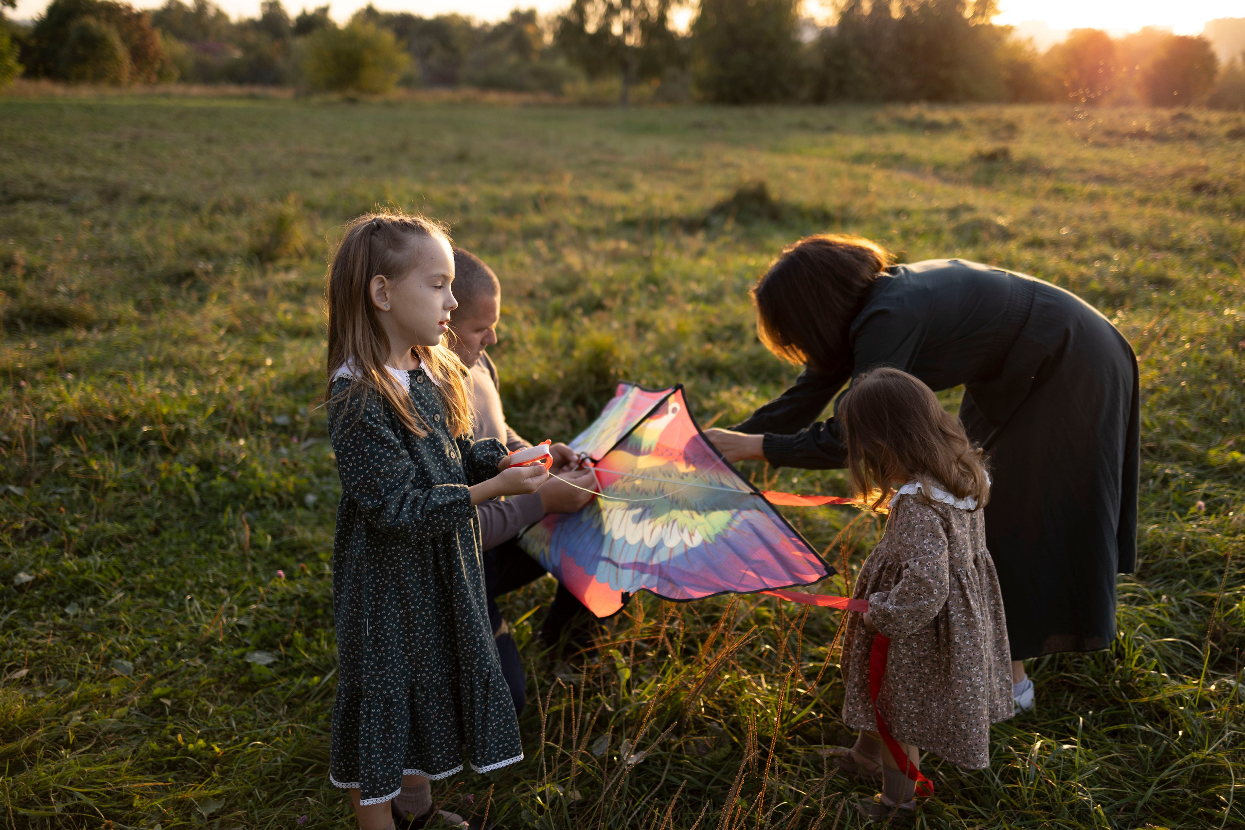 Аня, Саша, Соня и Лена. Семейный и детский фотограф в Москве Анастасия Мурга