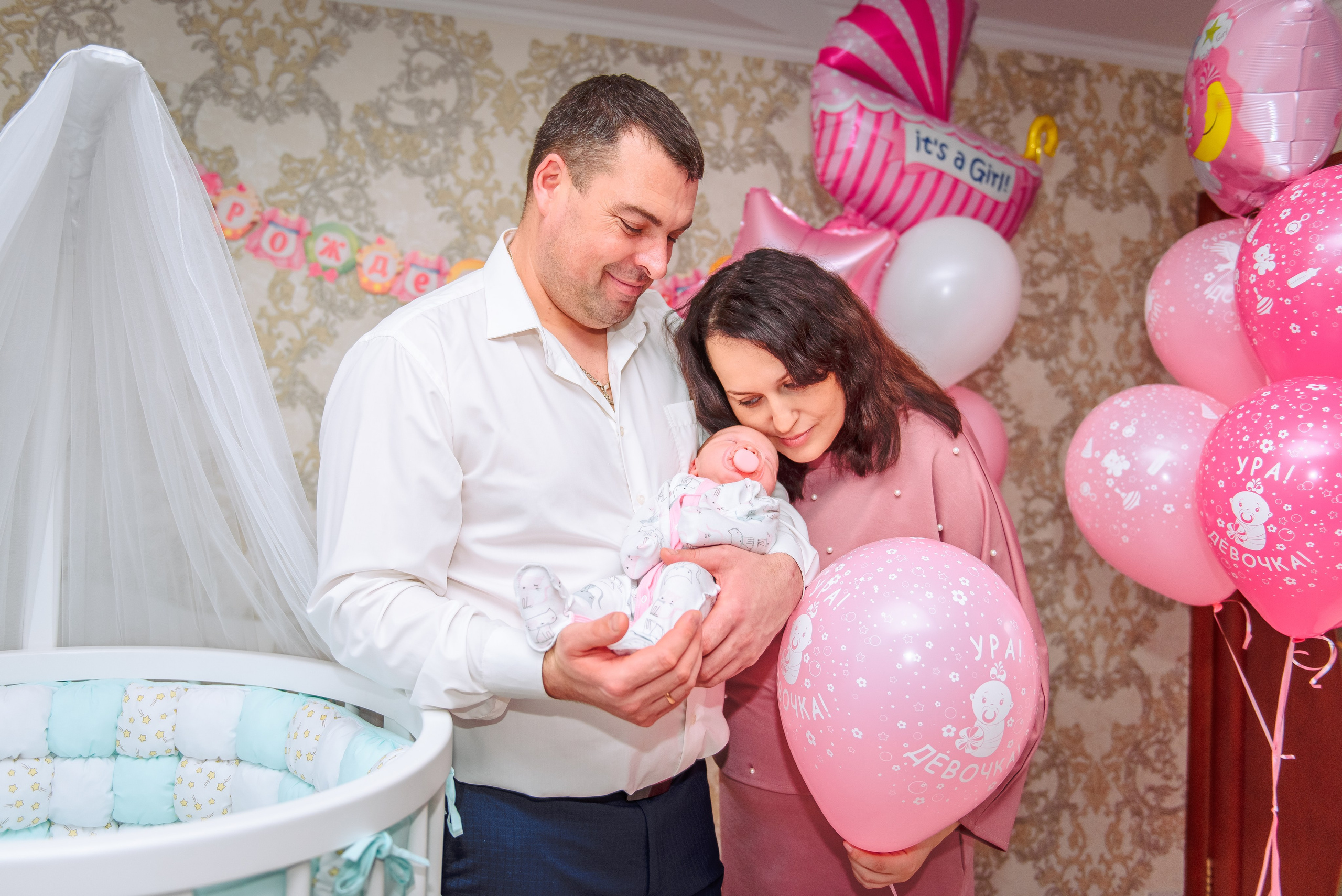 Выписка из роддома. Свадебный и семейный фотограф в Москве Юлия Винник