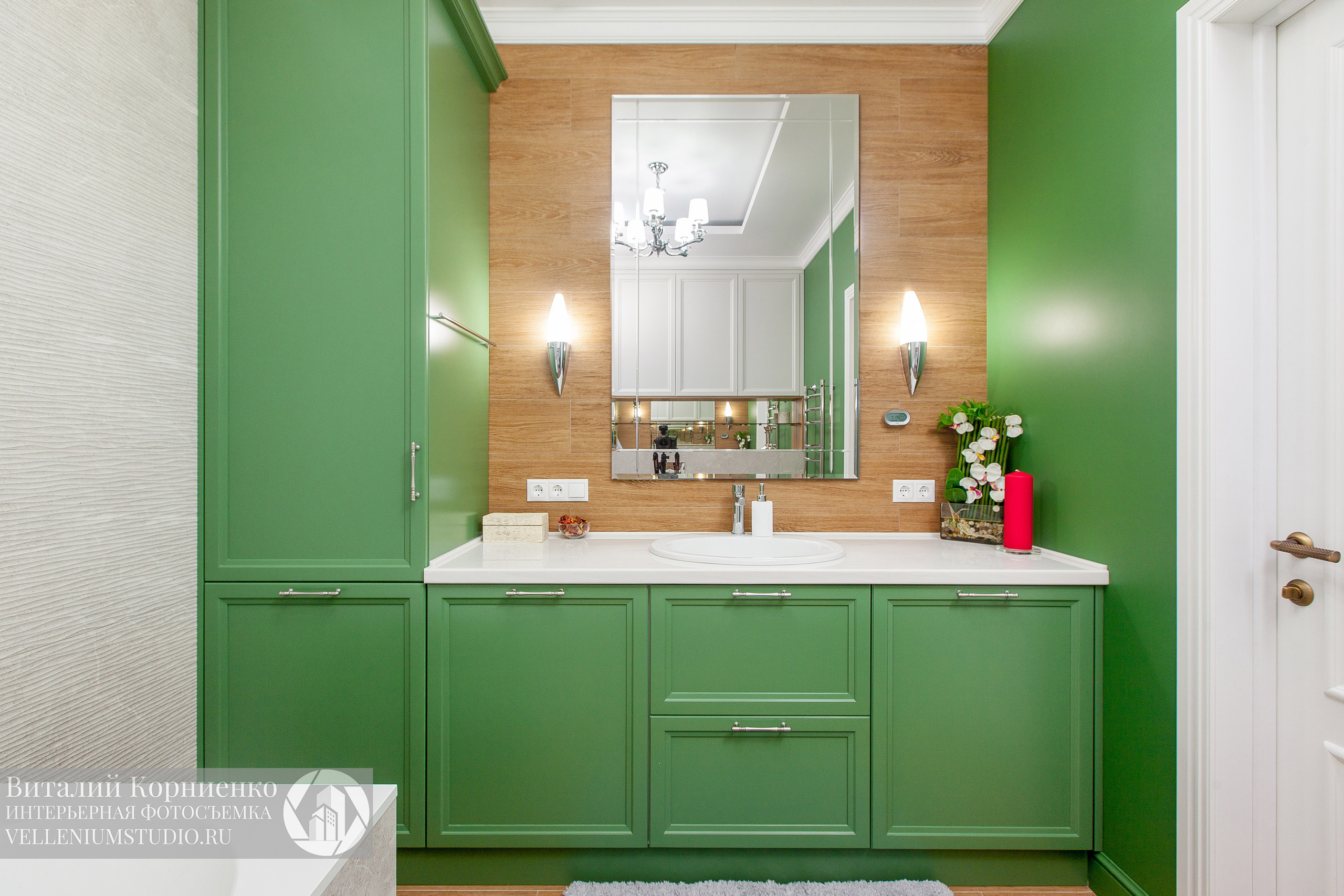 Кухня белая, шкаф, прихожая. Интерьерный фотограф Краснодар: профессионально по доступным ценам