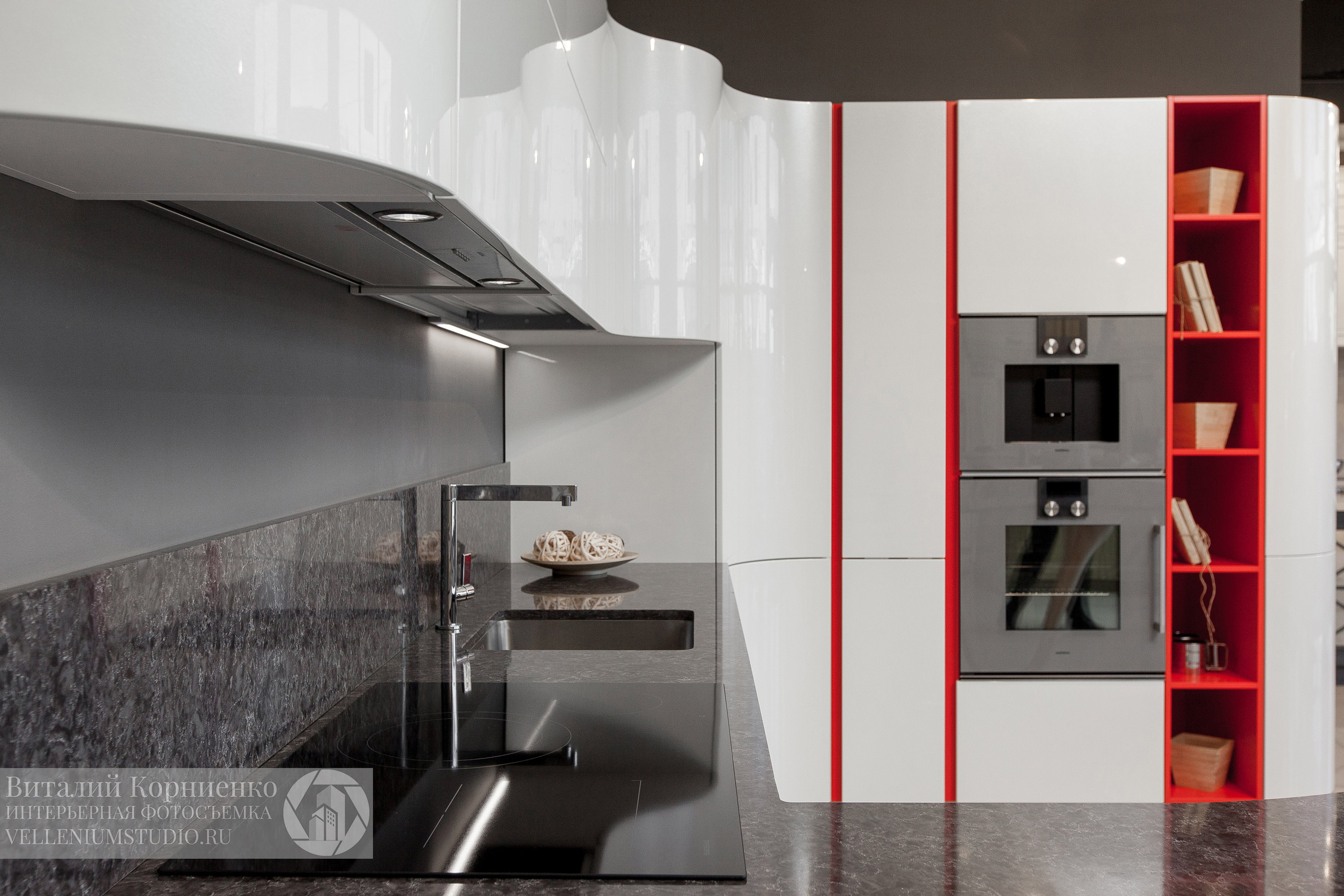 Кухня в салоне мебели 2. Интерьерный фотограф Краснодар: профессионально по доступным ценам