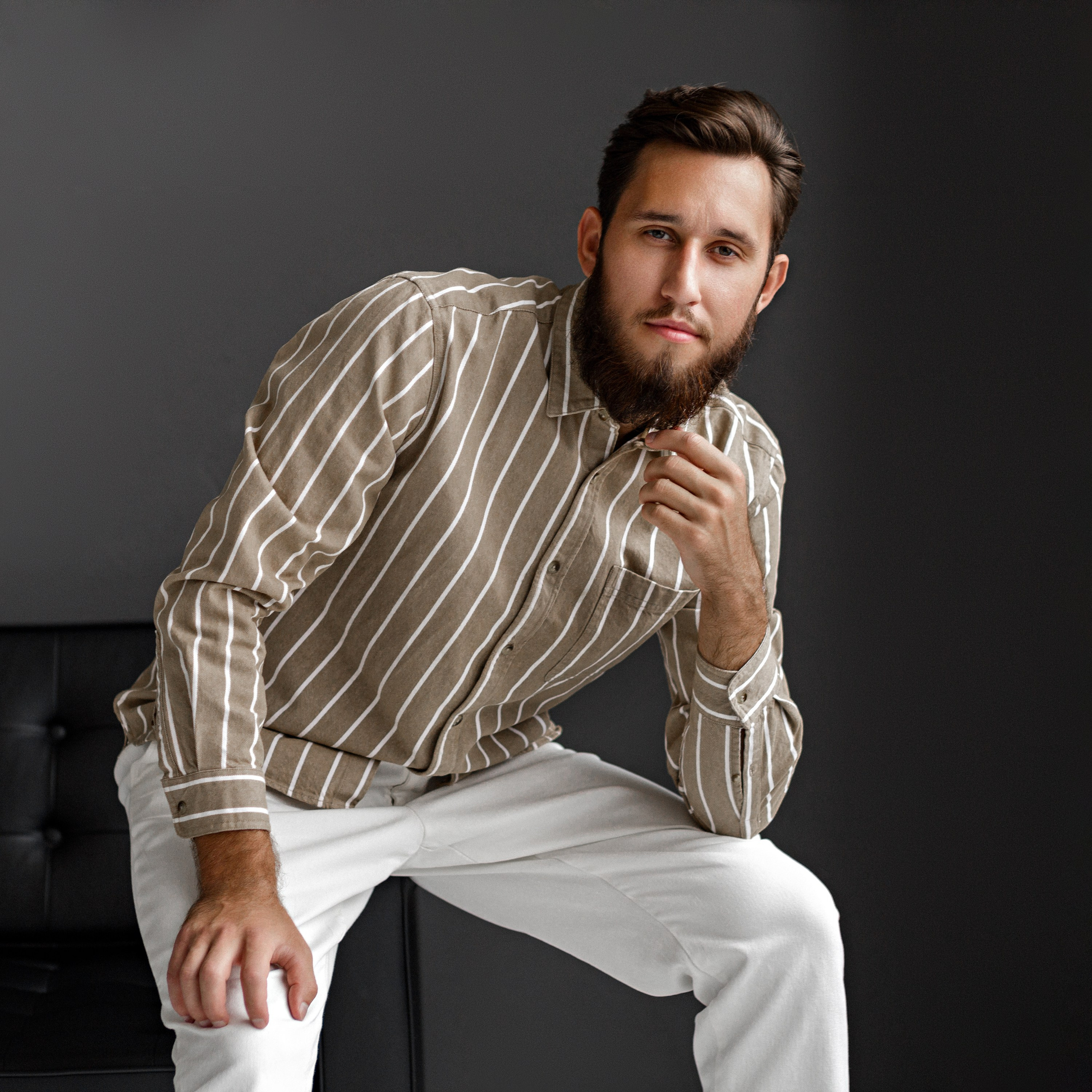 Мужская фотосессия для соцсетей