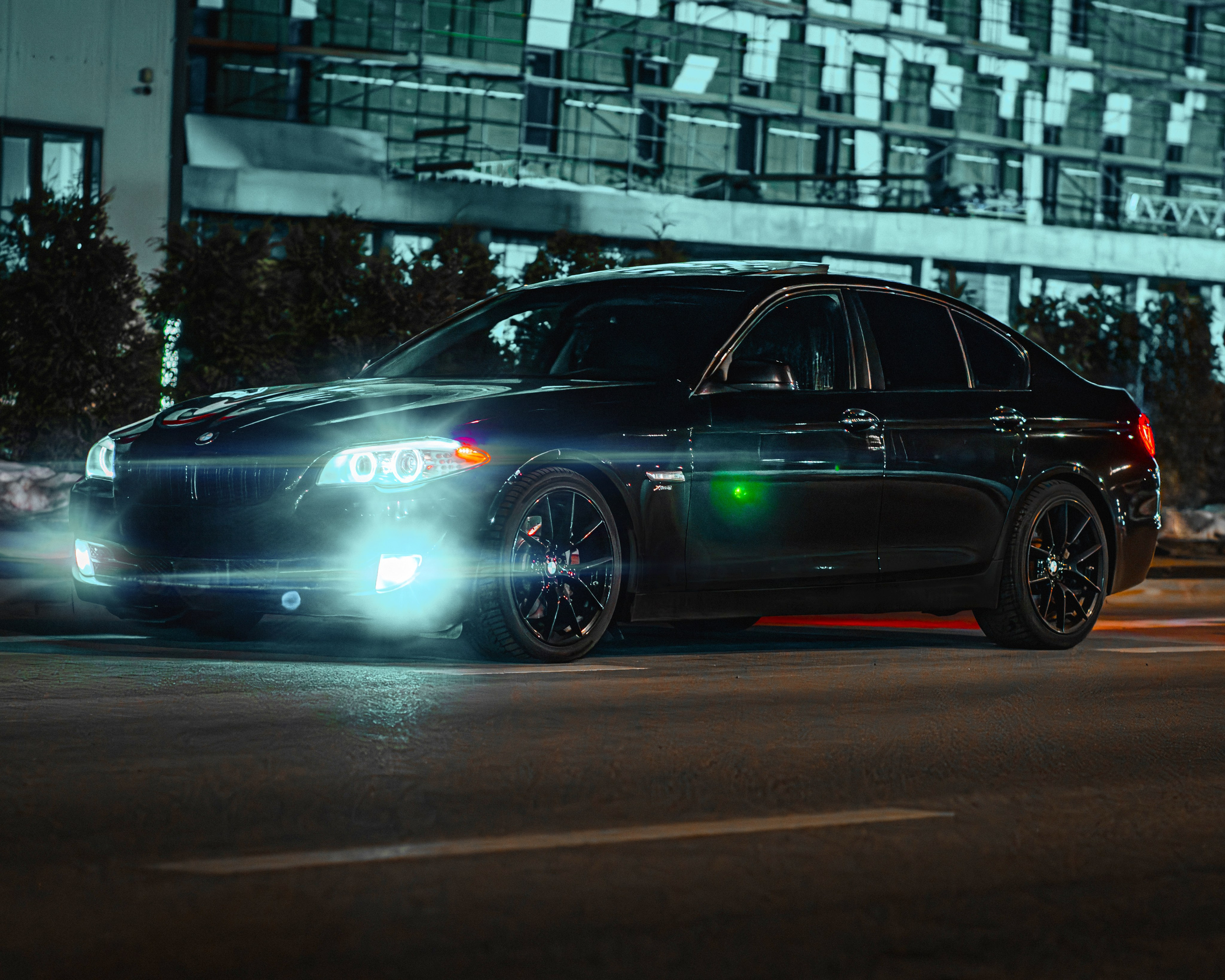 BMW F10 530D. Автомобильный фотограф в Москве