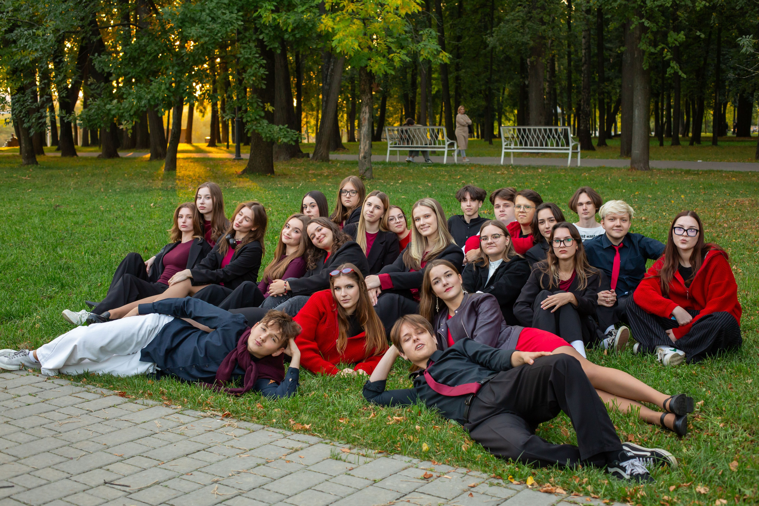 Осенняя фотосессия в парке. Семейный и детский фотограф Анна Петракова