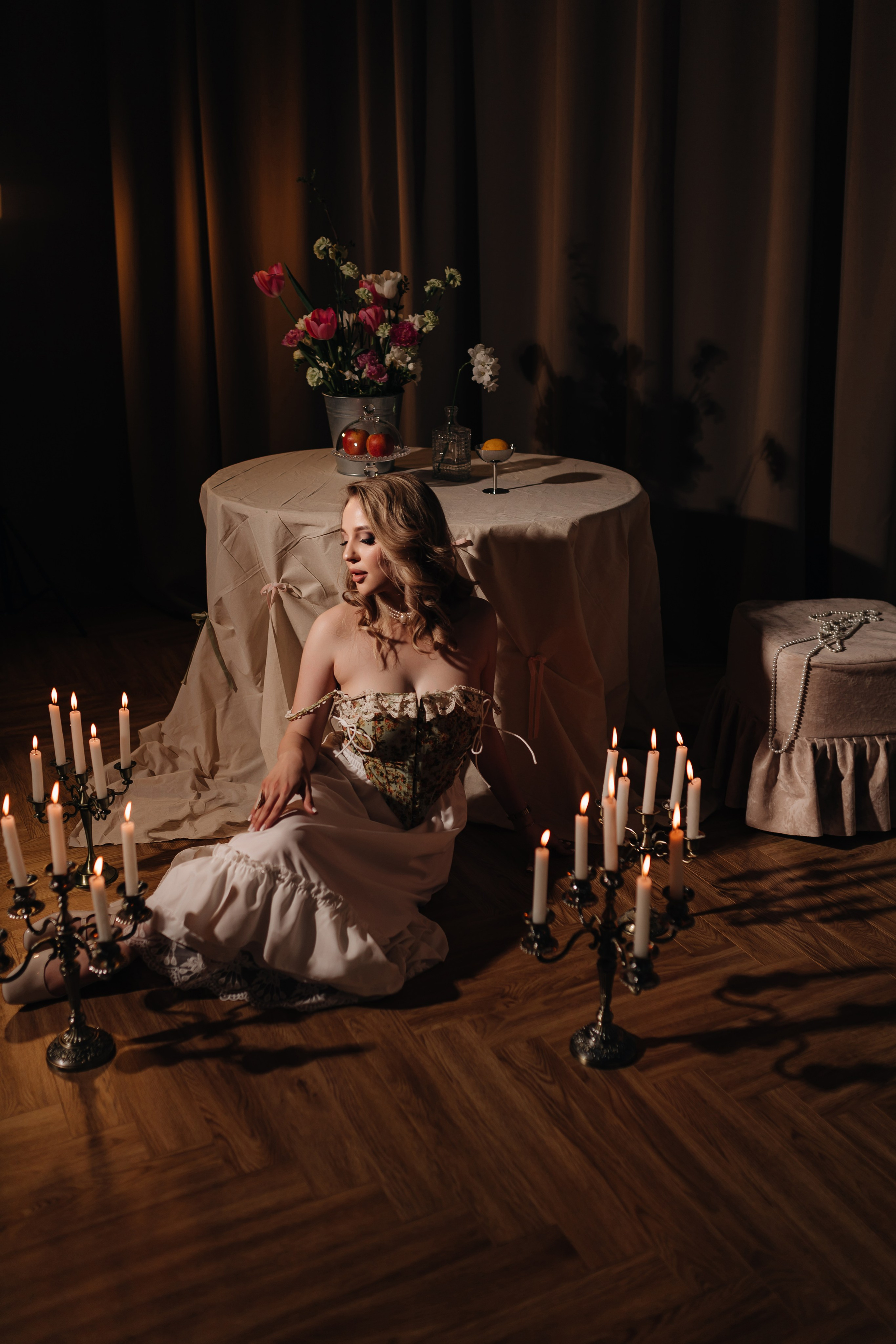 Семейная съёмка в студии. Фотограф Трифон Мира