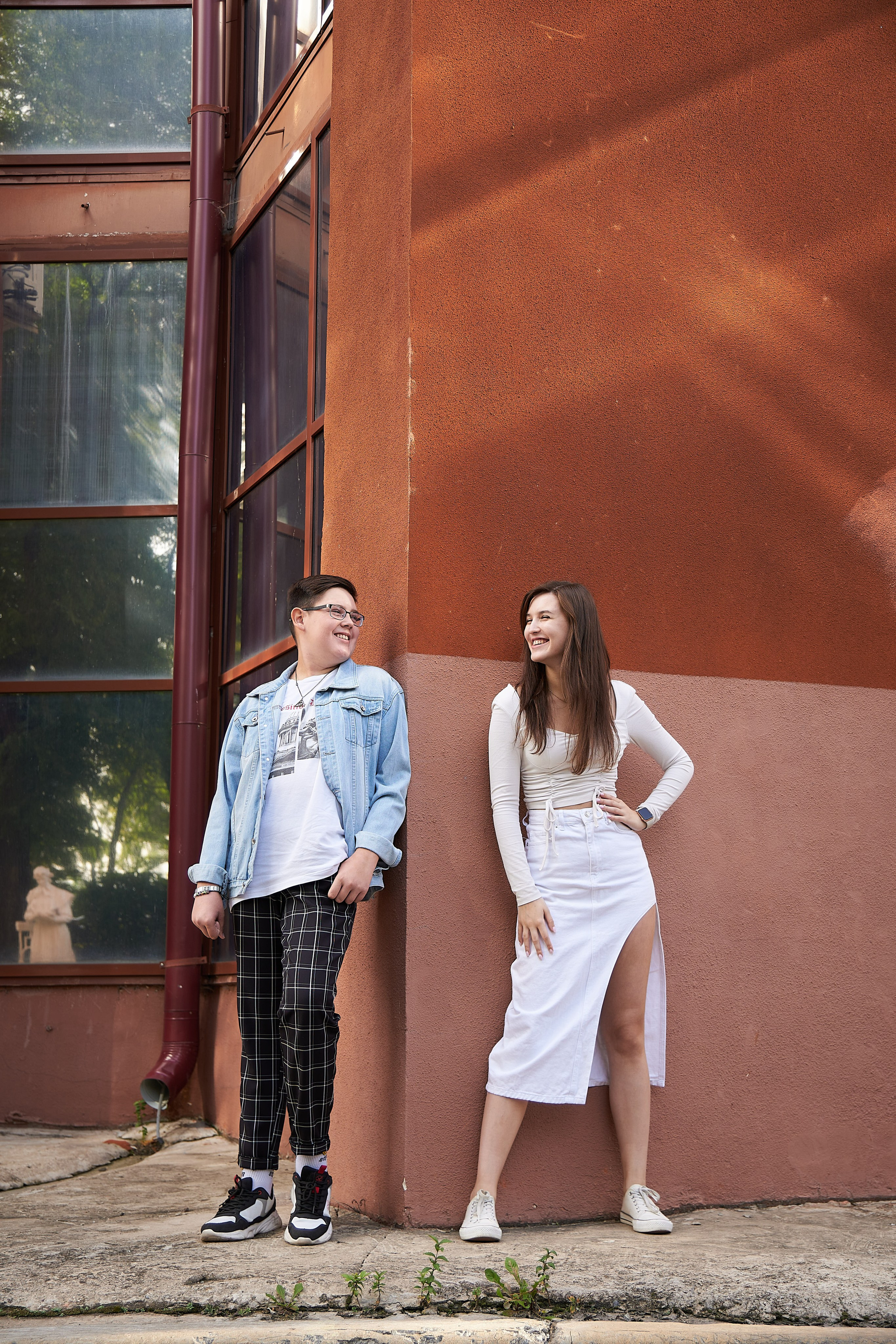 Прогулка с семьёй. Анна Катасонова