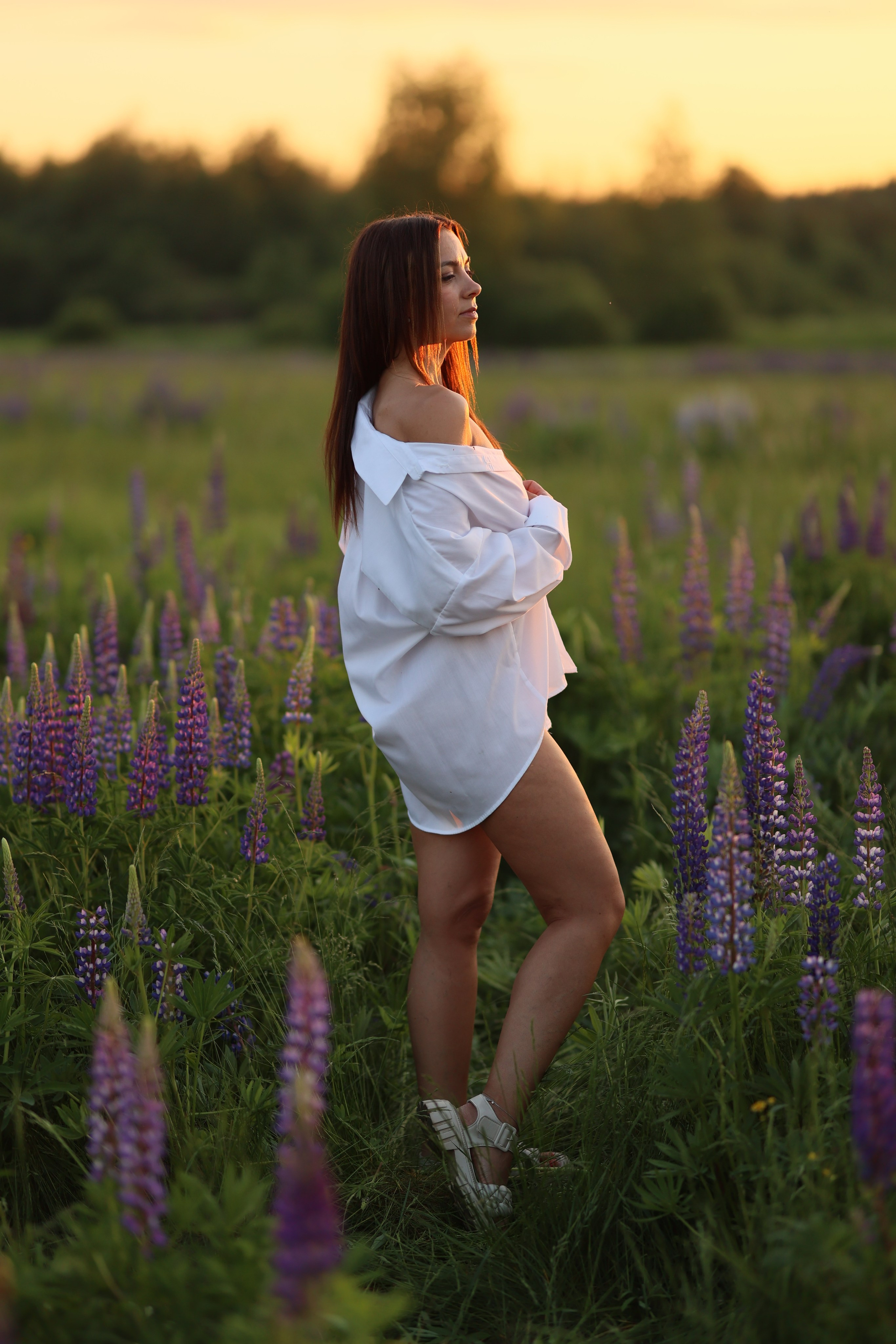 Фотосессия с люпинами. Семейный и свадебный фотограф в Санкт-Петербурге Татьяна Швыкова