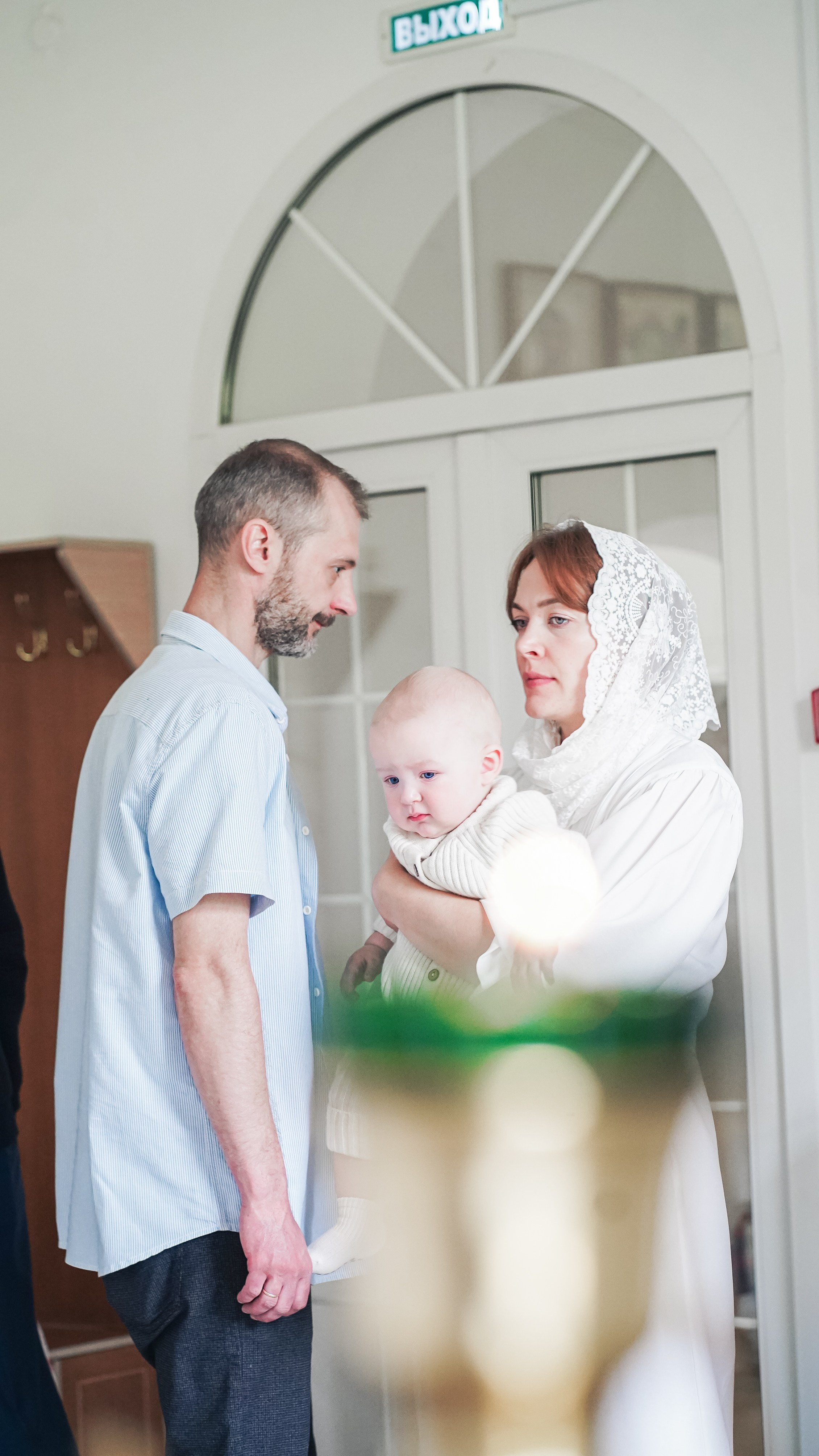 Крещение Георгия. Семейный и детский фотограф в Москве (Тинао) Галкина Алевтина