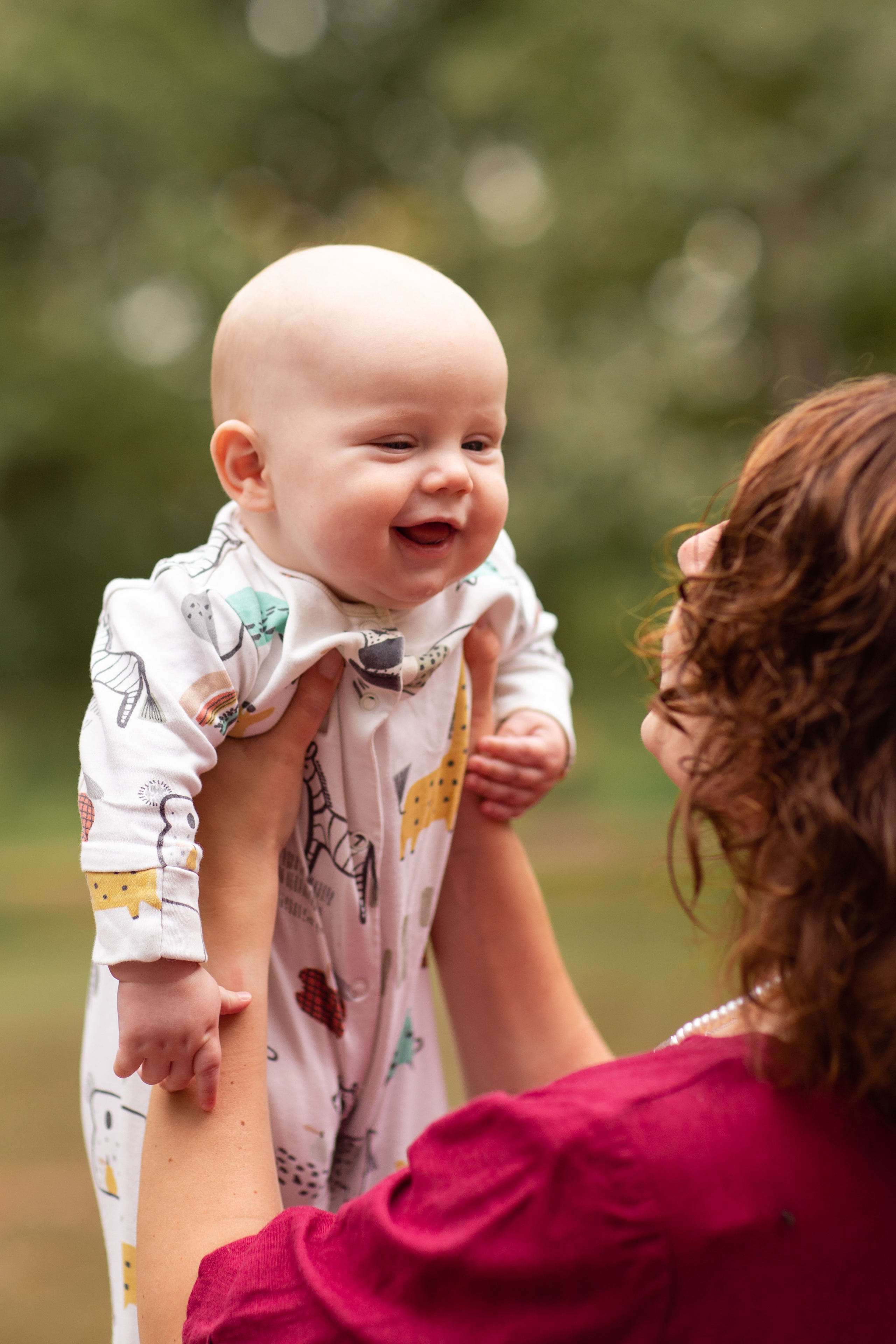 Семейная прогулка в парке. Семейный фотограф Фрязино Зрячева Кристина