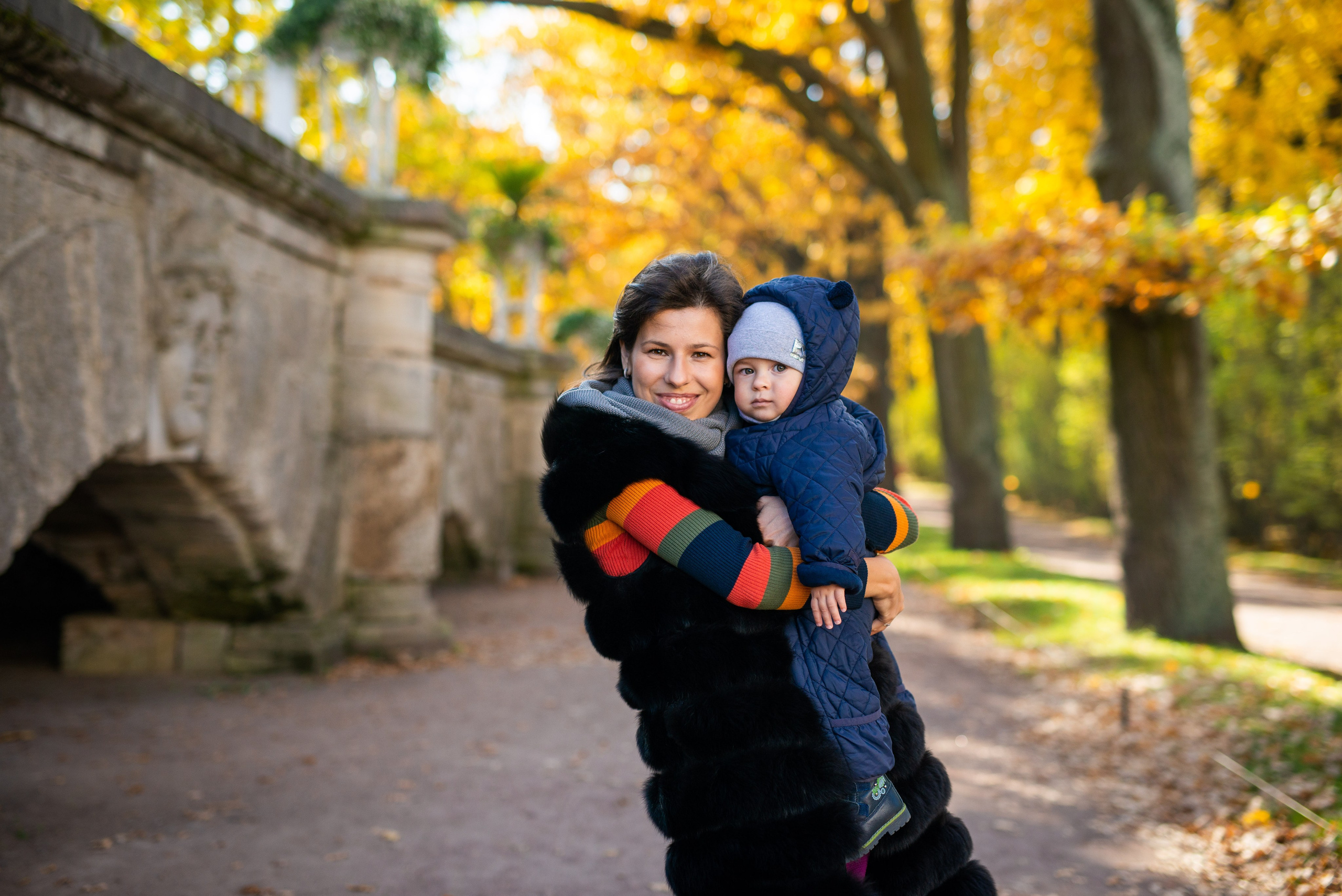 Егор, Валерия и Андрей осенняя прогулка. Портретный, семейный и свадебный фотограф в Санкт-Петербурге и в Пушкине Ширяев Денис