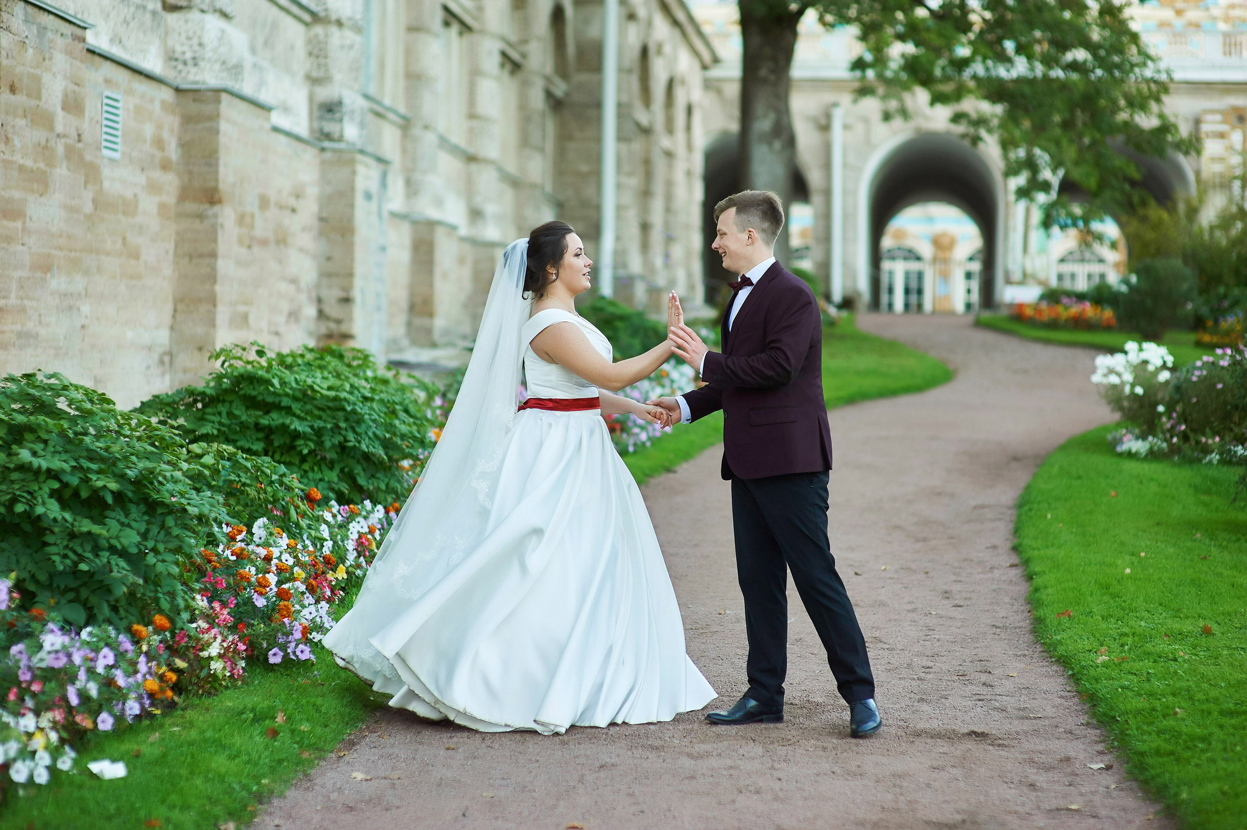 Ангелина и Сергей (фотосессия в осеннем Пушкине). Портретный, семейный и свадебный фотограф в Санкт-Петербурге и в Пушкине Ширяев Денис
