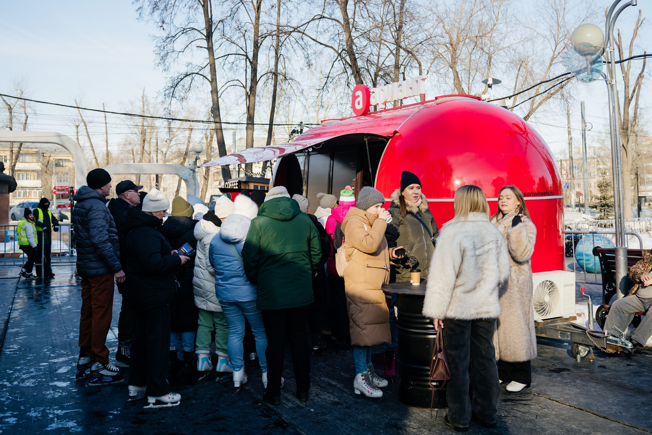 Зимний корпоратив Ариант. Видеограф и Фотограф в Челябинске Ксения и Владимир Рюмины