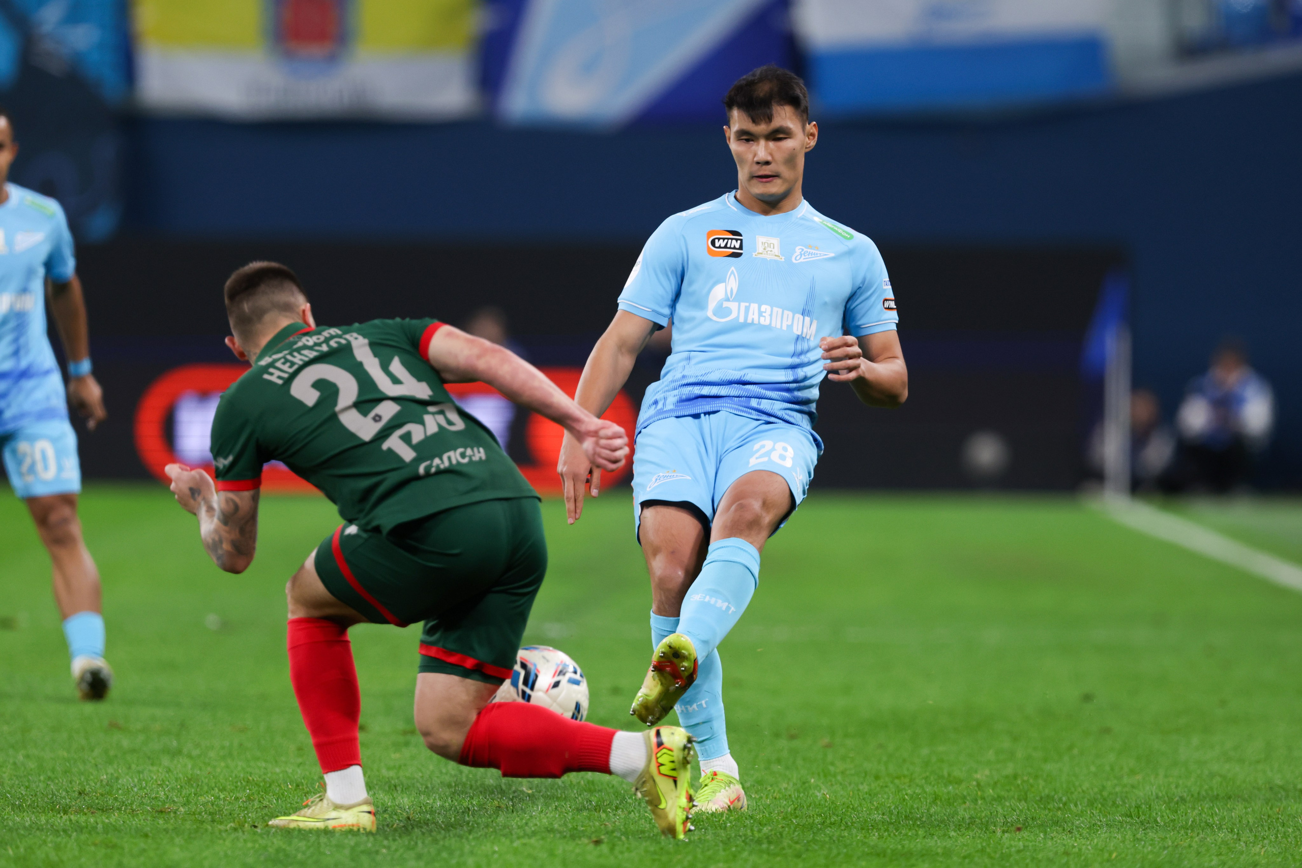 ФК «Зенит» — ФК «Локомотив» 14 тур РПЛ 01.11.2025. Спортивный и репортажный фотограф Антон Тереханов