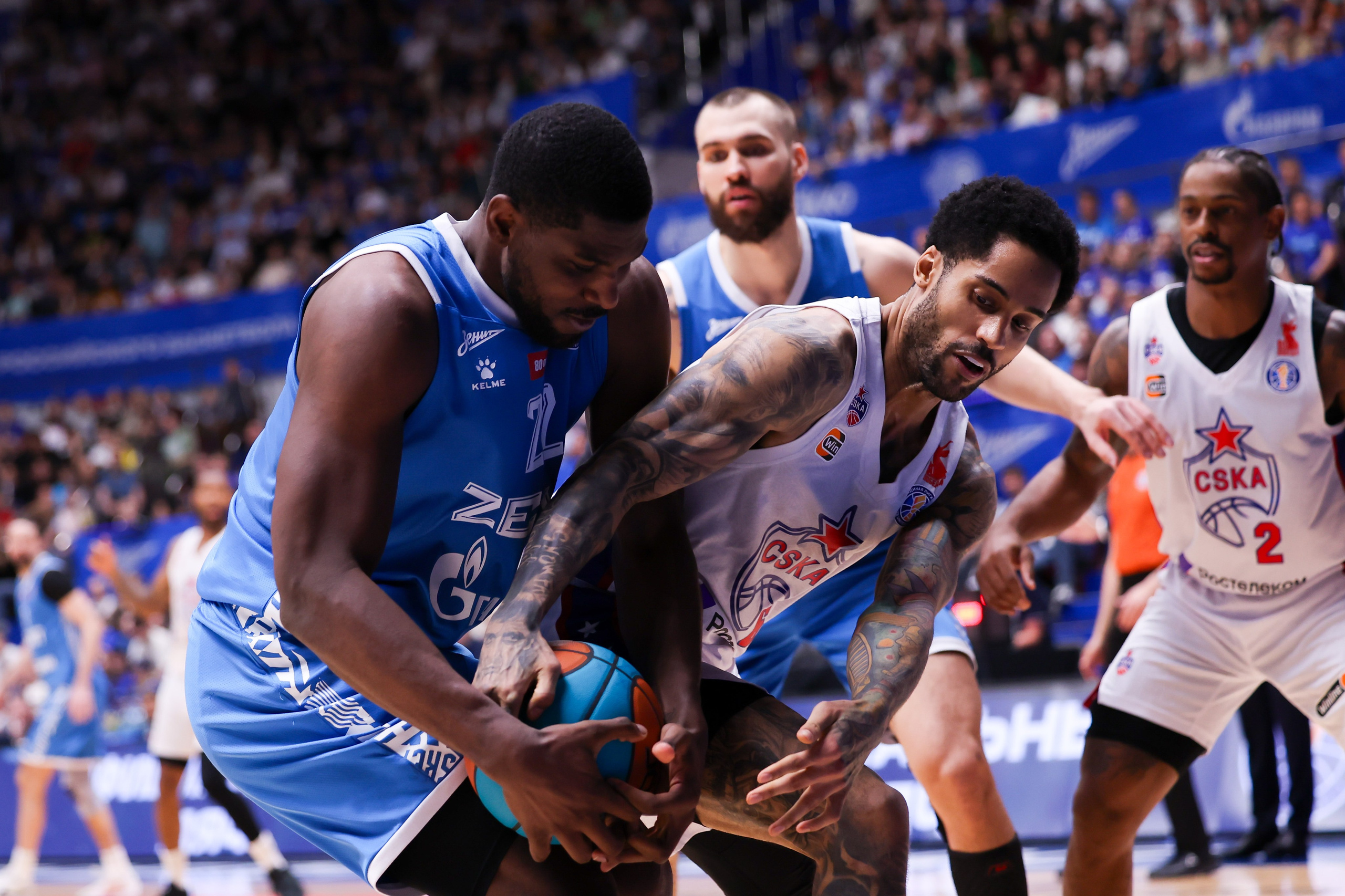 БК «Зенит» — ПБК «ЦСКА» финал ЕЛ ВТБ 5 игра 06.06.2025. Спортивный и репортажный фотограф Антон Тереханов