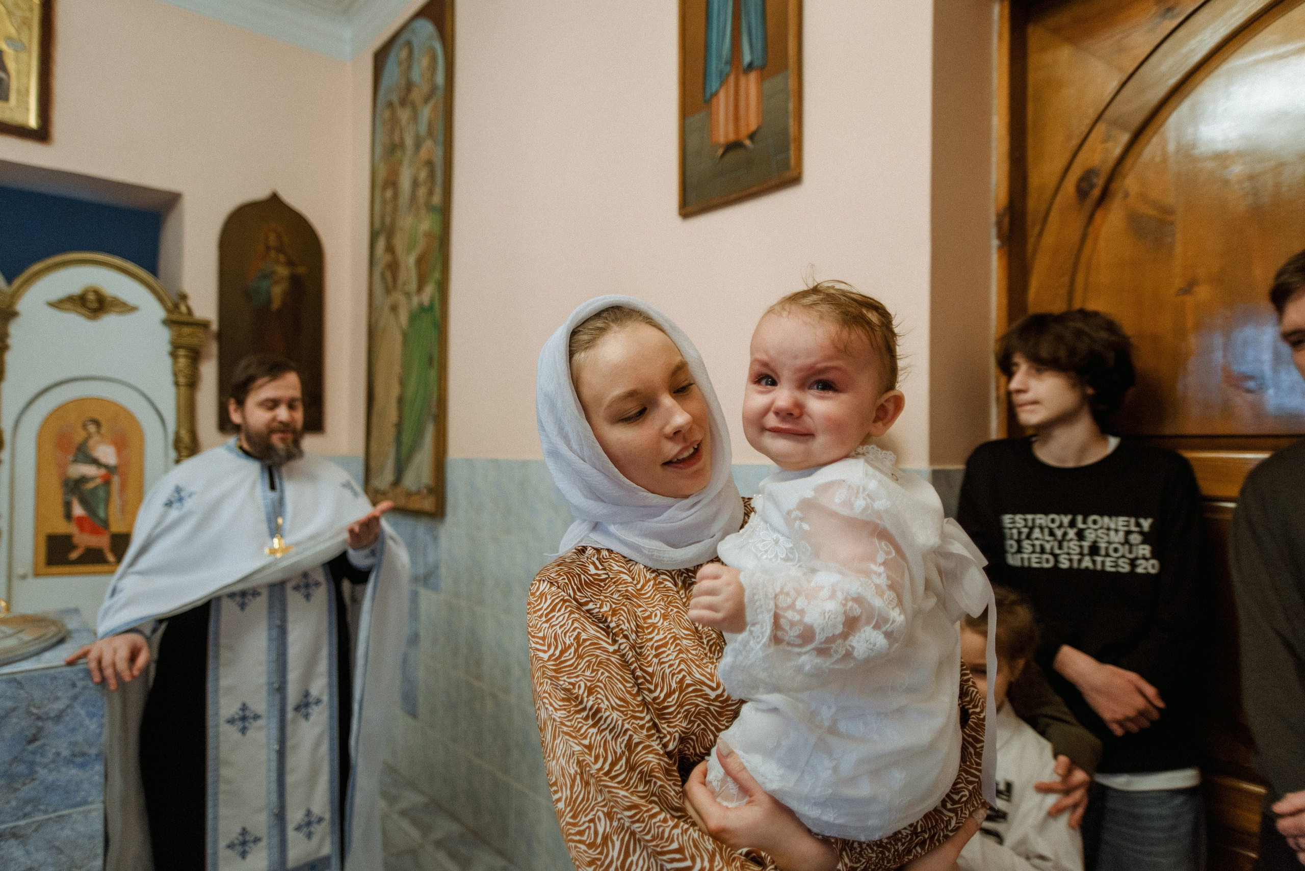Крещение Евы. Семейный документальный фотограф в Волгограде Мариэта Додина