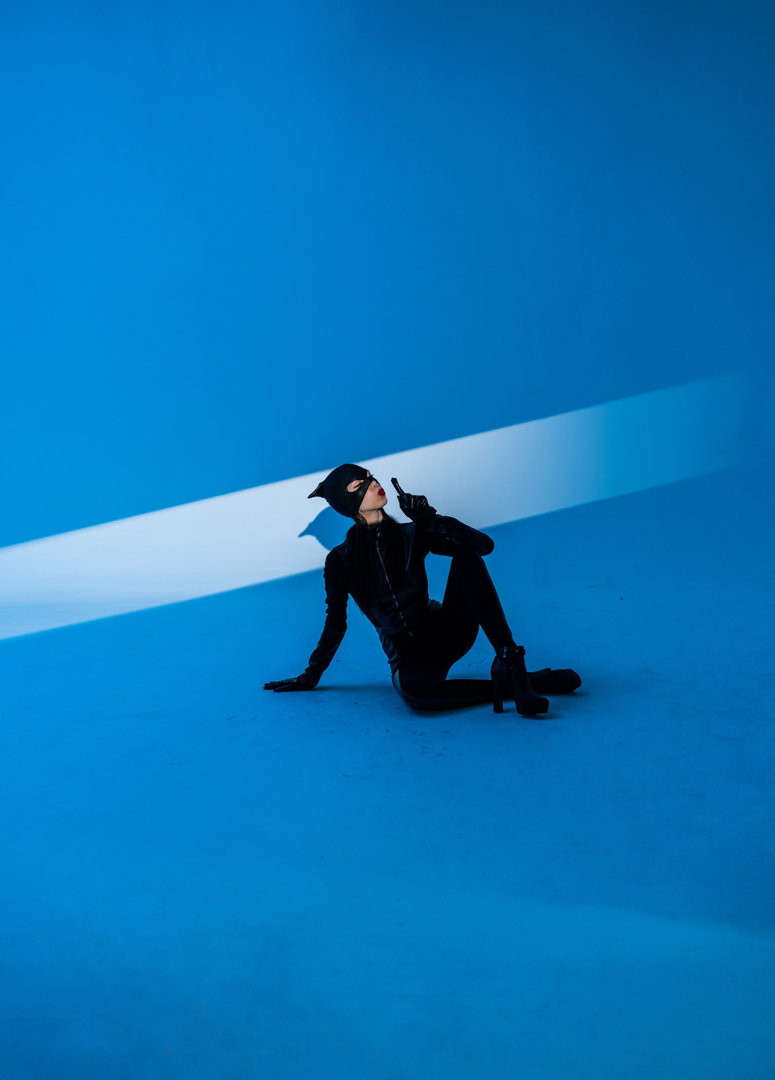 Женщина кошка. Модель Камилла. Свадебный и индивидуальный фотограф Аля Мамакова