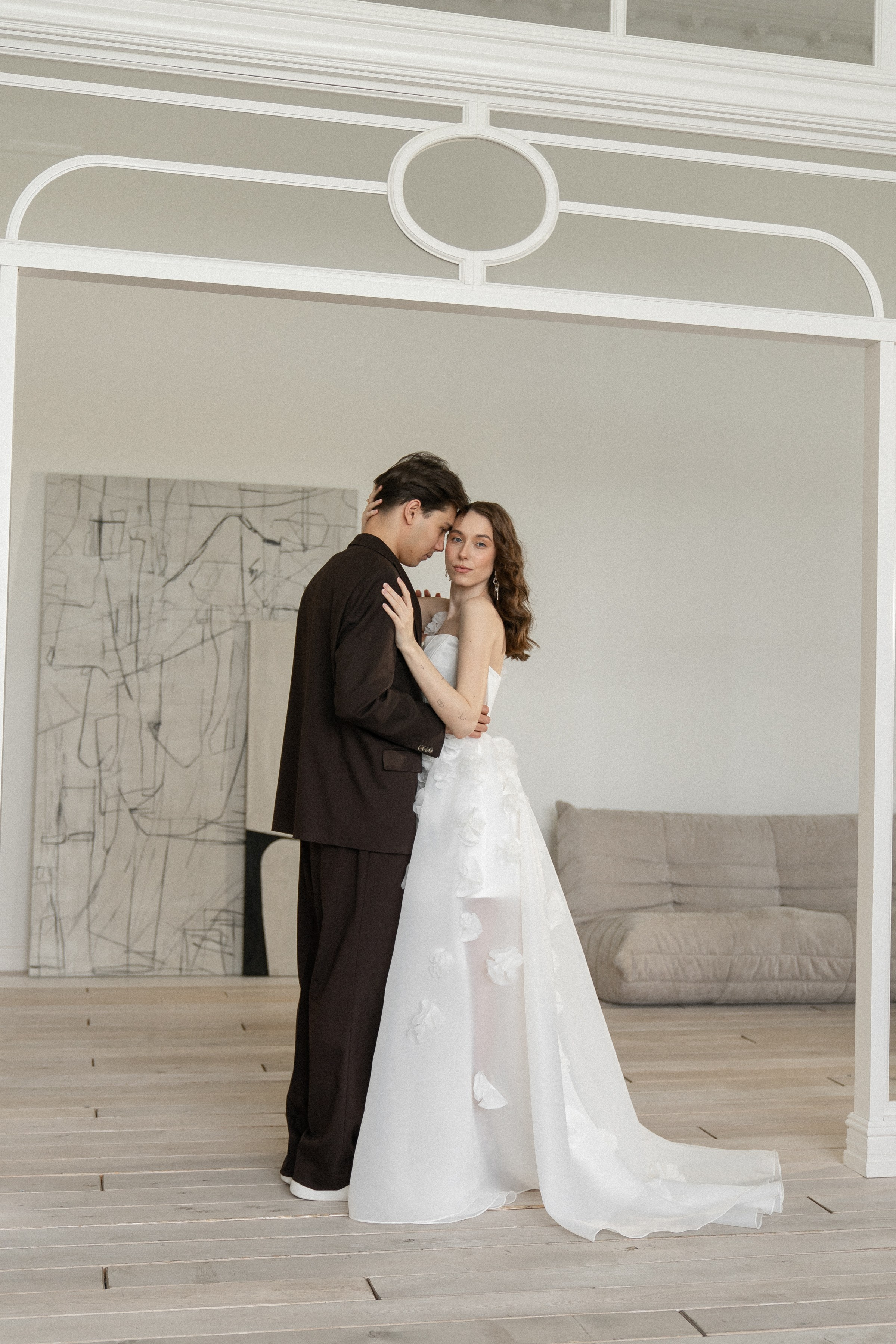 Мария & Никита. Свадебная история в студии. Эстетичная фото- и видеосъёмка Ирина Арсентьева. Челябинск и весь мир